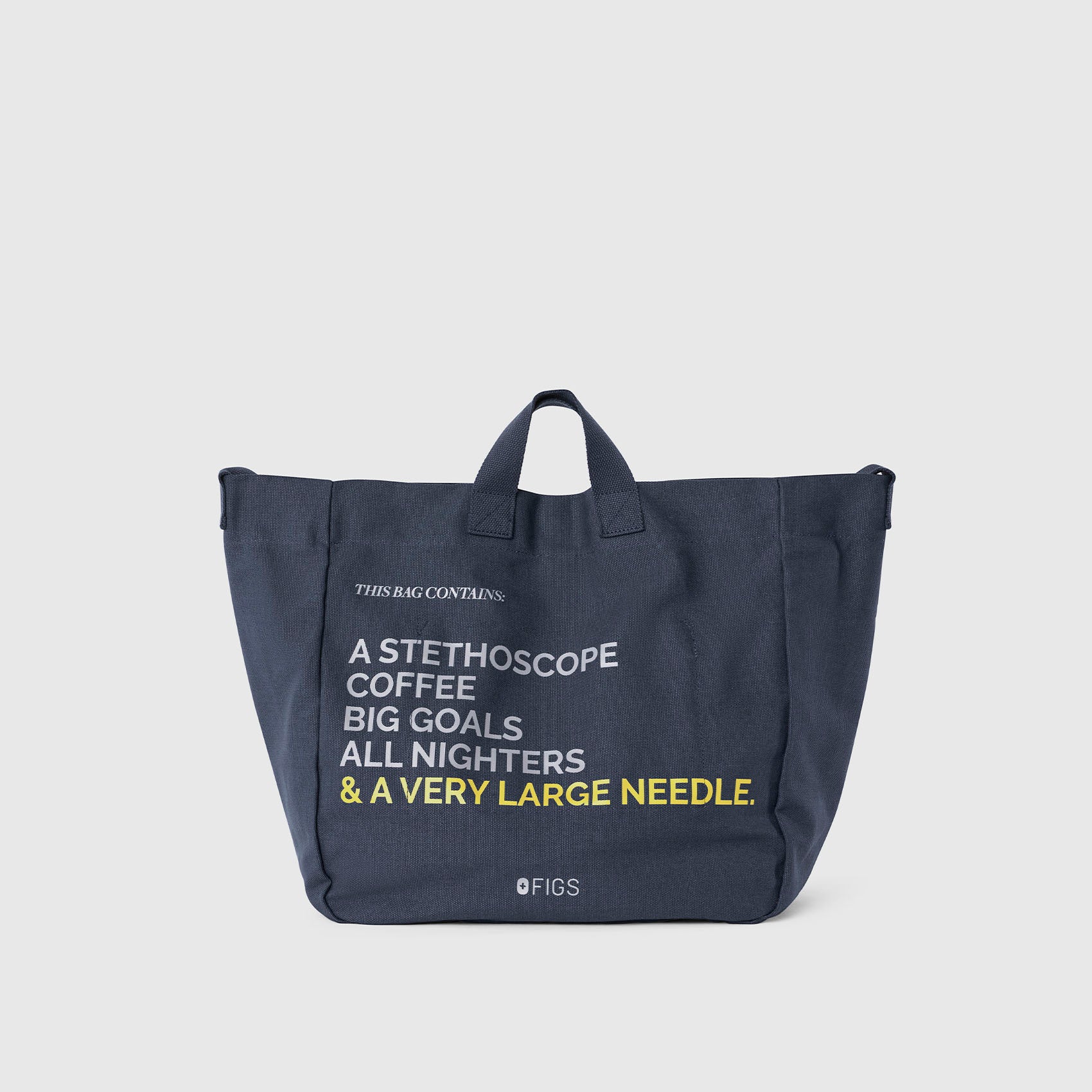 Dark Harbor A Very Large Needle Tote