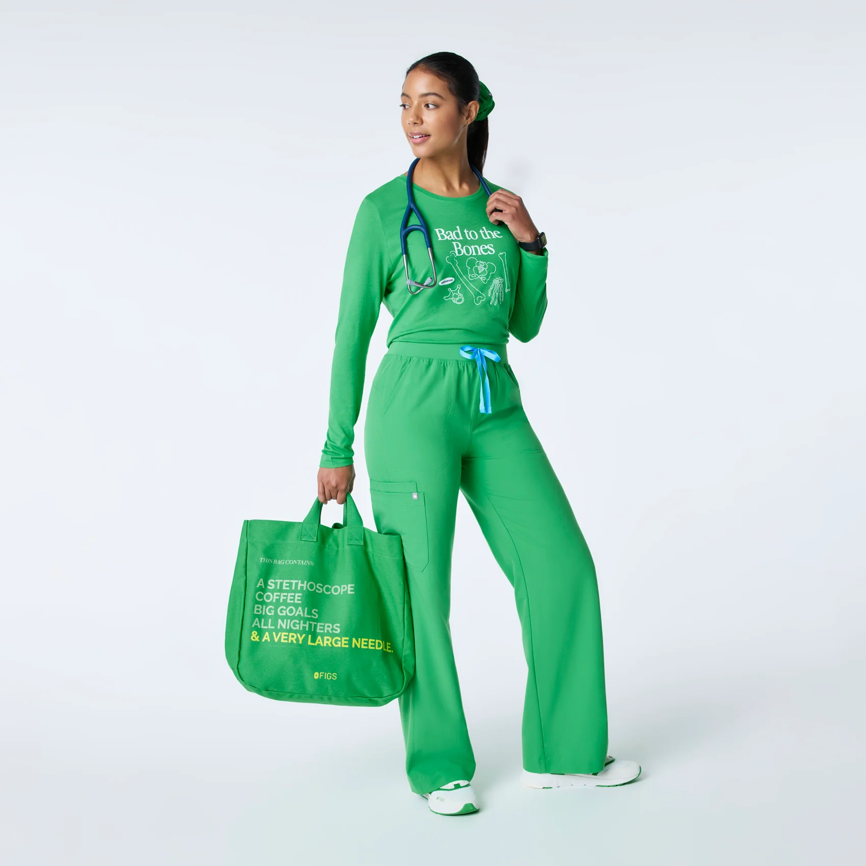 Emerald A Very Large Needle Tote - Image 3