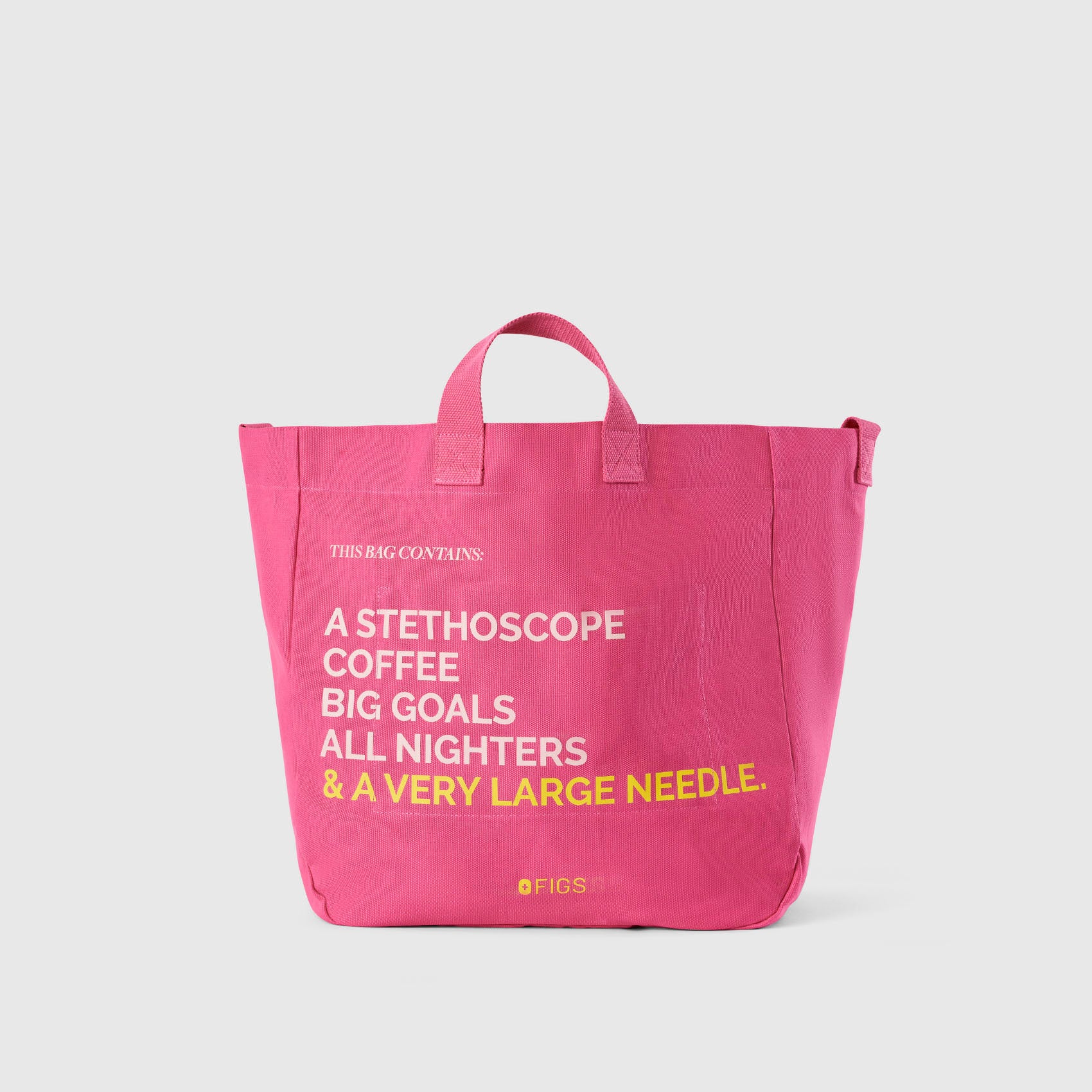 F'ing Pink A Very Large Needle Tote