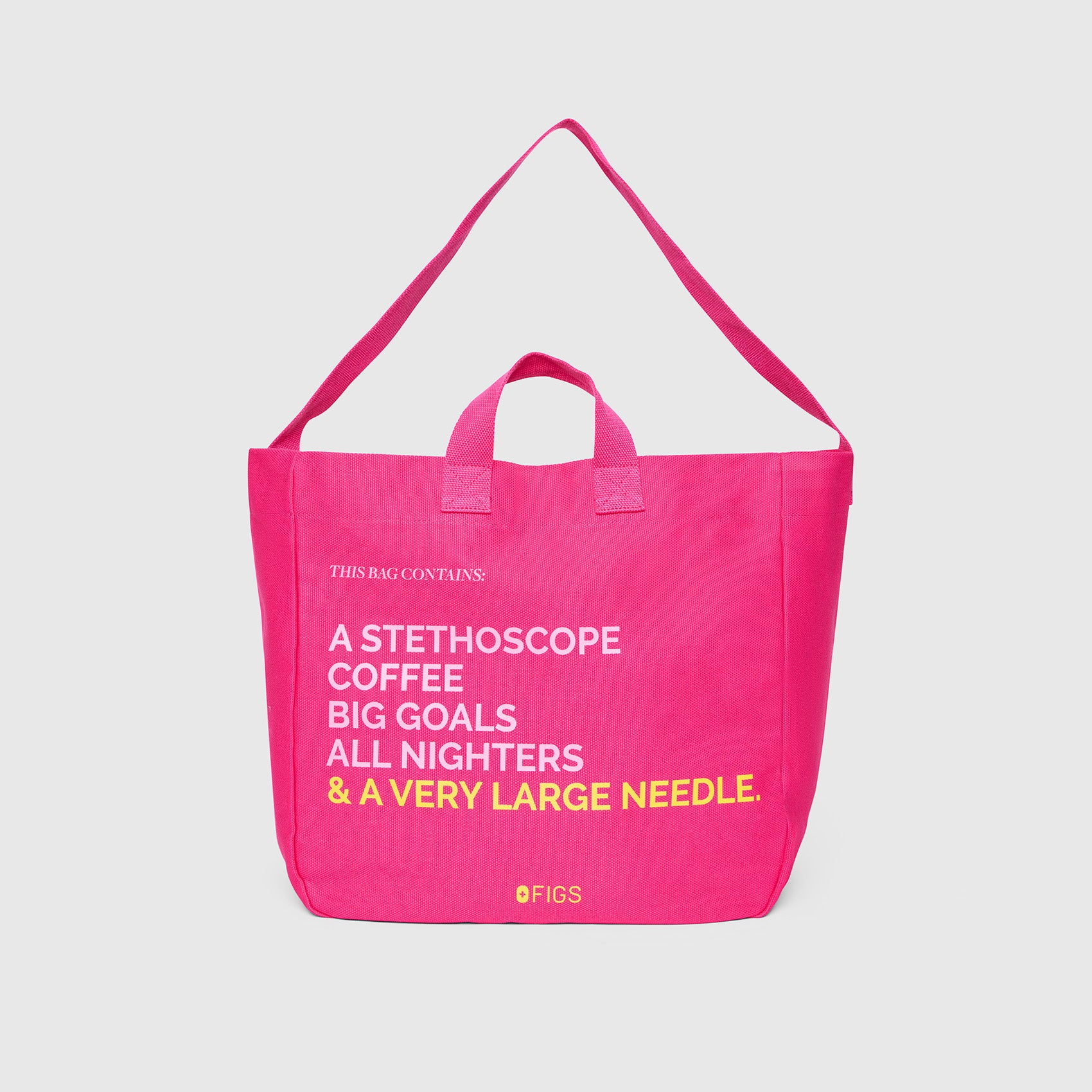 Shocking Pink A Very Large Needle Tote - Image 2