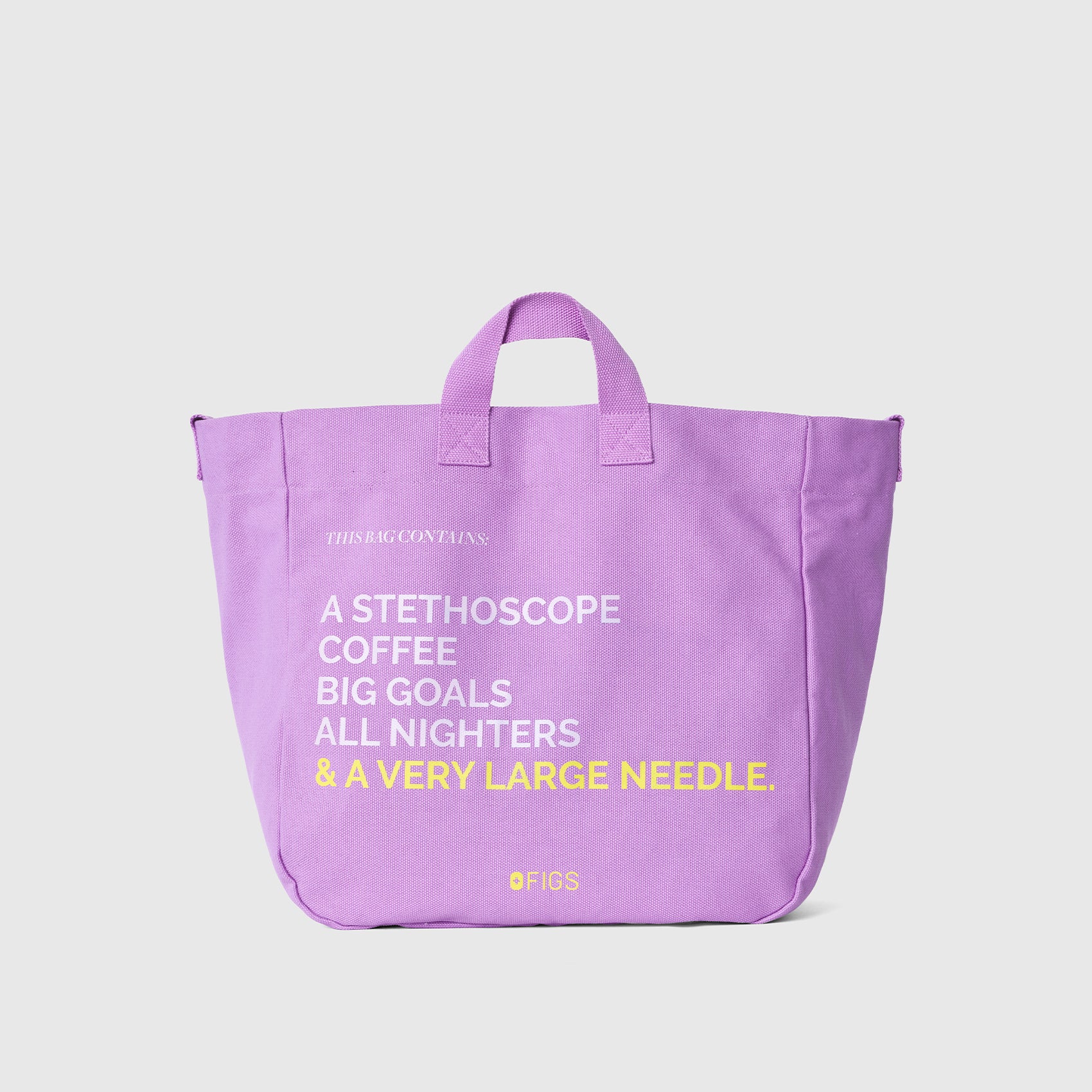Wild Iris A Very Large Needle Tote