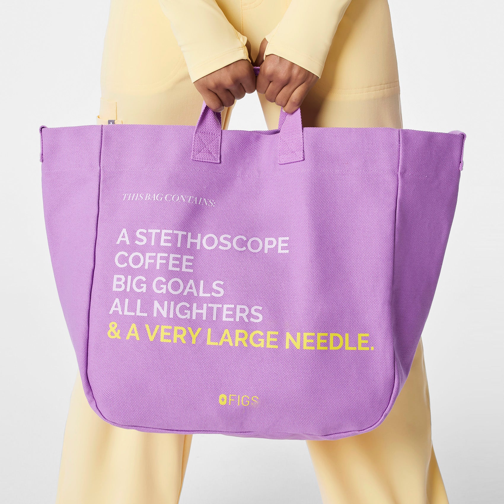 Wild Iris A Very Large Needle Tote - Image 5
