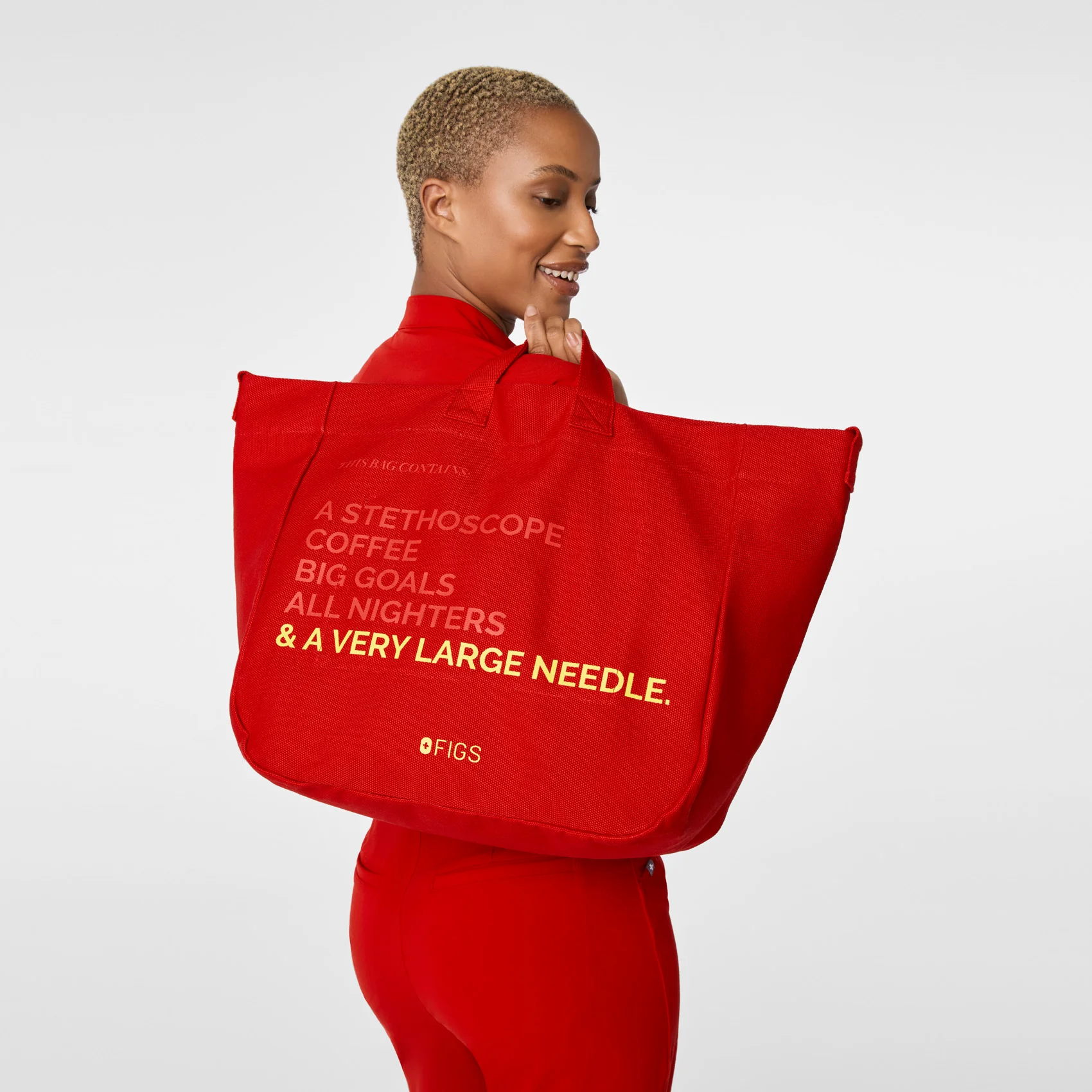 Winning Red A Very Large Needle Tote - Image 6