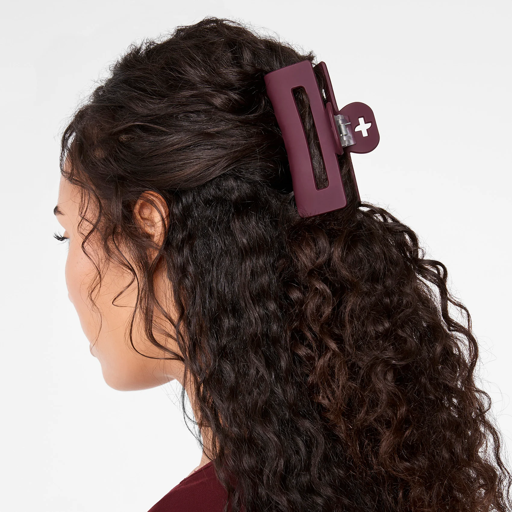 Burgundy - Claw Clip - Image 2
