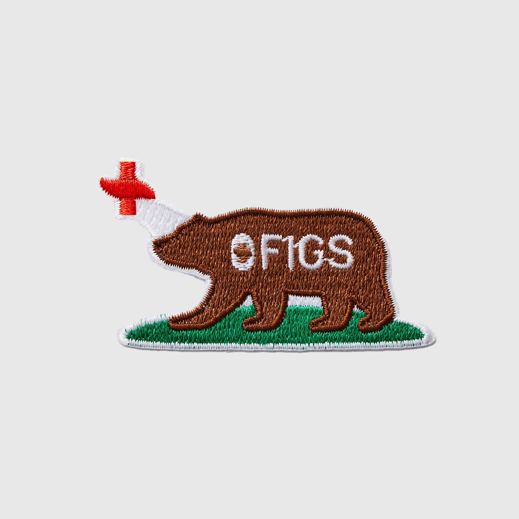 FIGS LA Embroidery Patch - Image 5