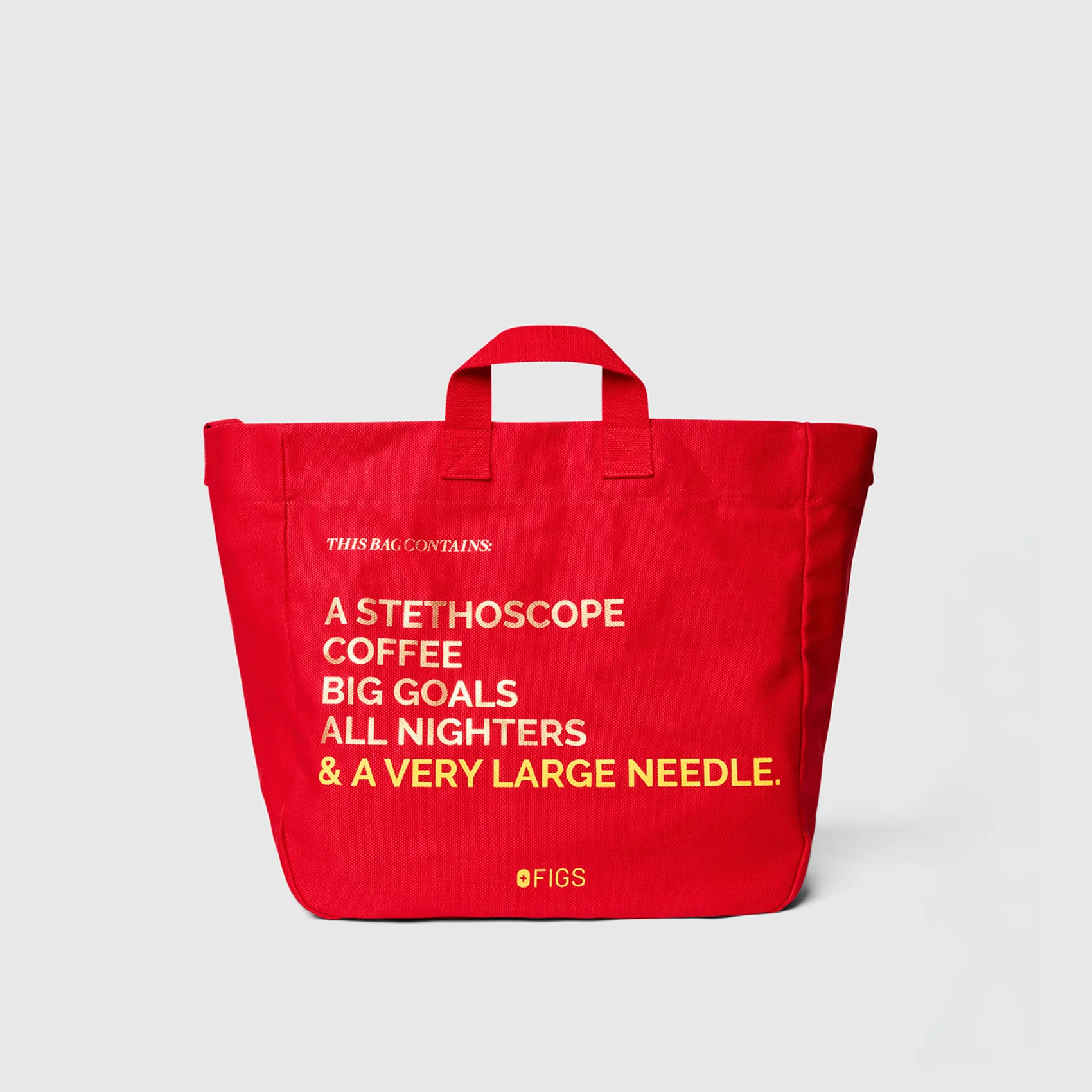 Pop Red Lunar New Year A Very Large Needle Tote