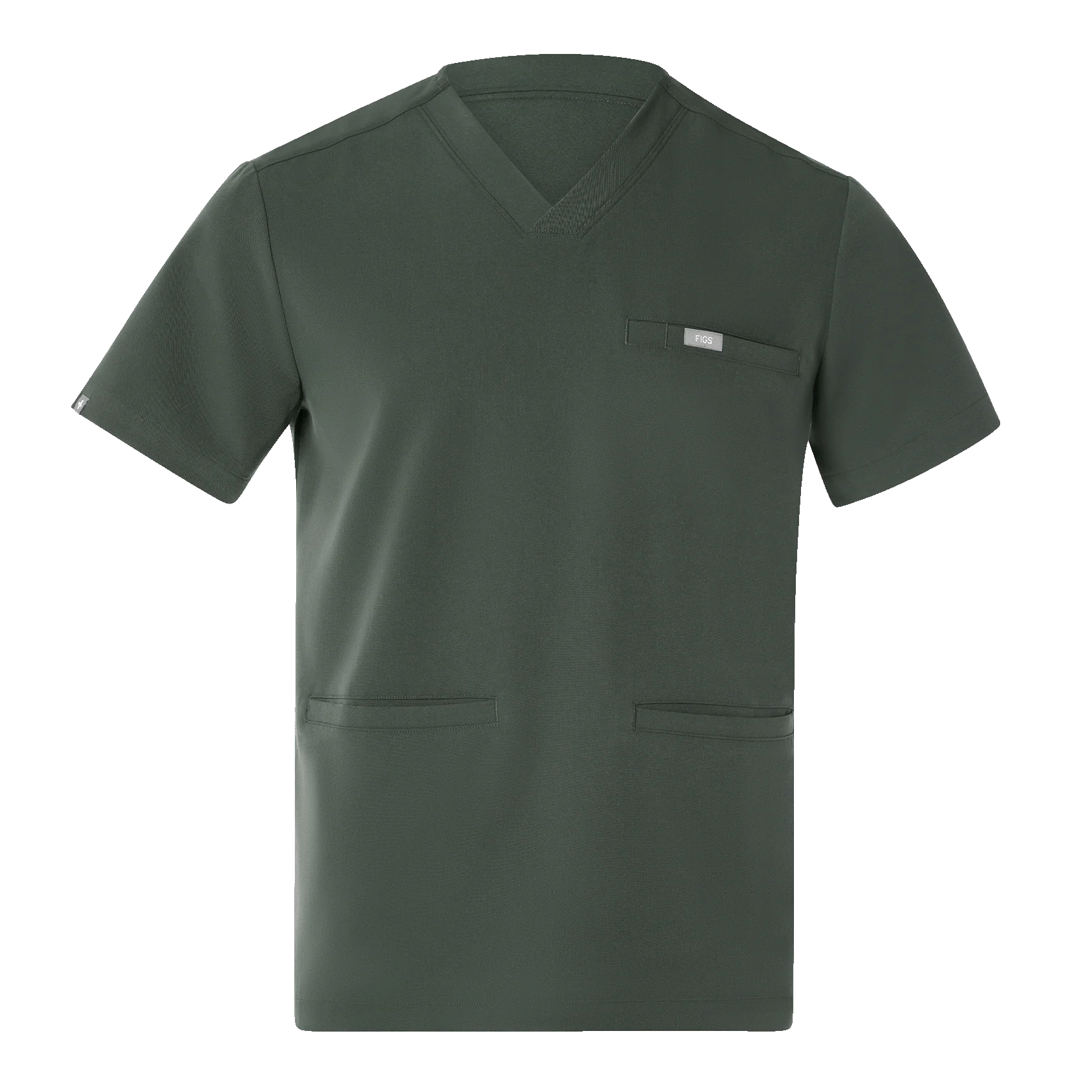 men's Moss Abbott V-Neck - Scrub Top - Image 10