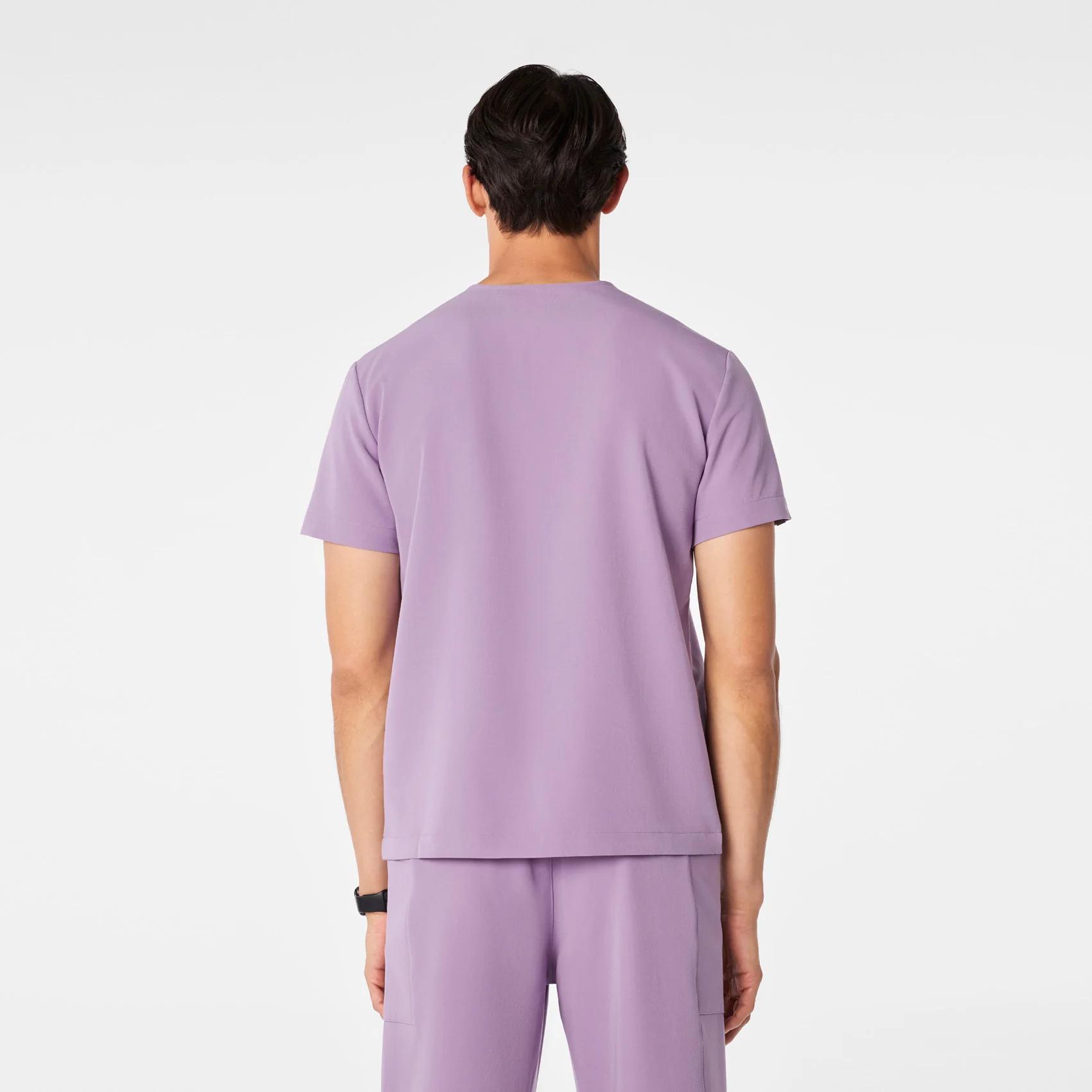 men's Purple Haze Abbott V-Neck - Scrub Top - Image 4