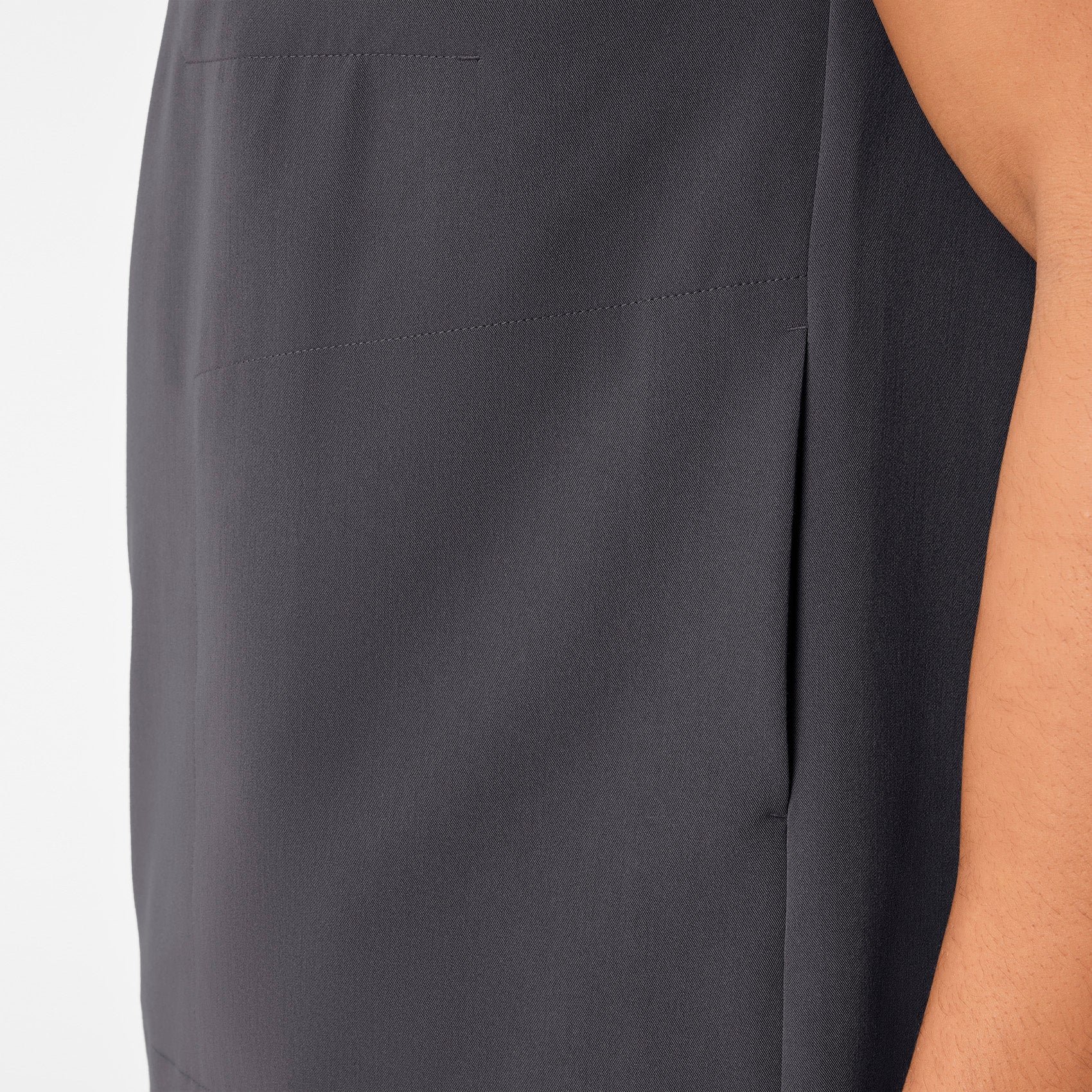 men's Charcoal Arad Polo - Scrub Top - Image 5