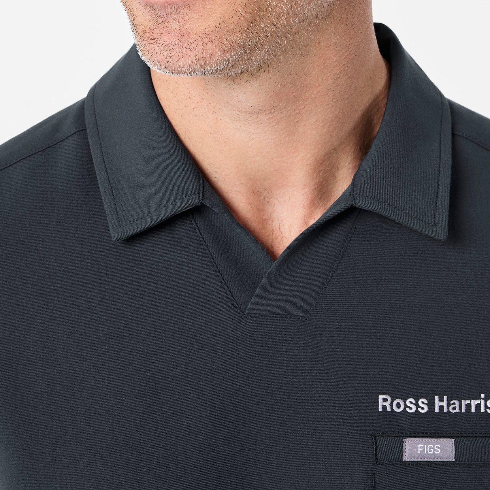 men's Dark Harbor Arad Polo - Scrub Top - Image 5
