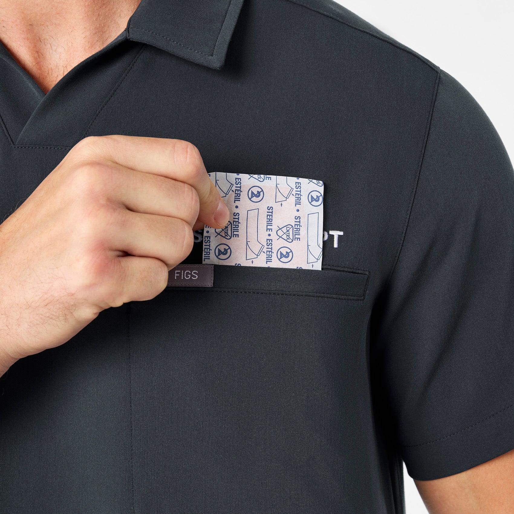 men's Dark Harbor Arad Polo - Scrub Top - Image 7