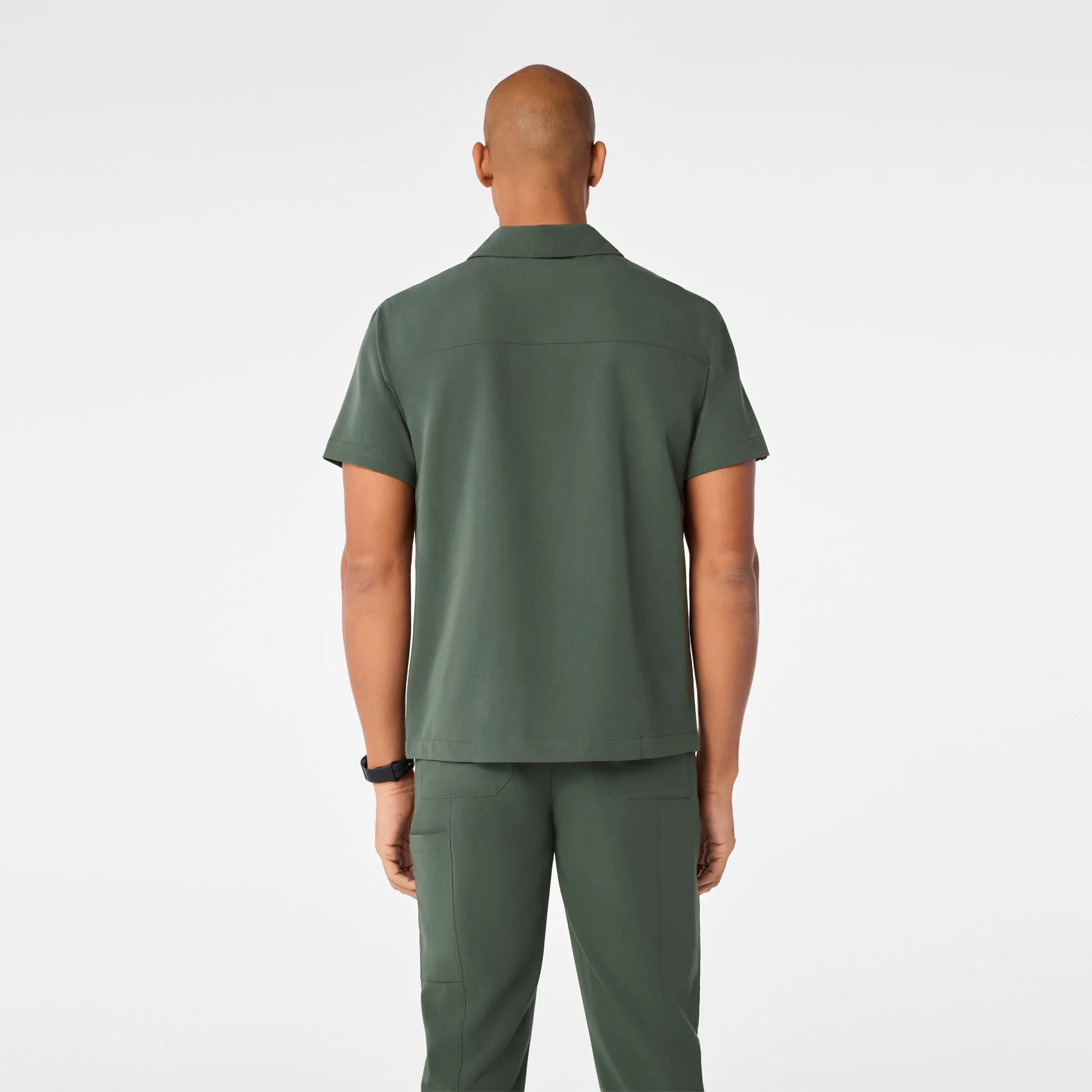 men's Moss Arad Polo - Scrub Top - Image 4