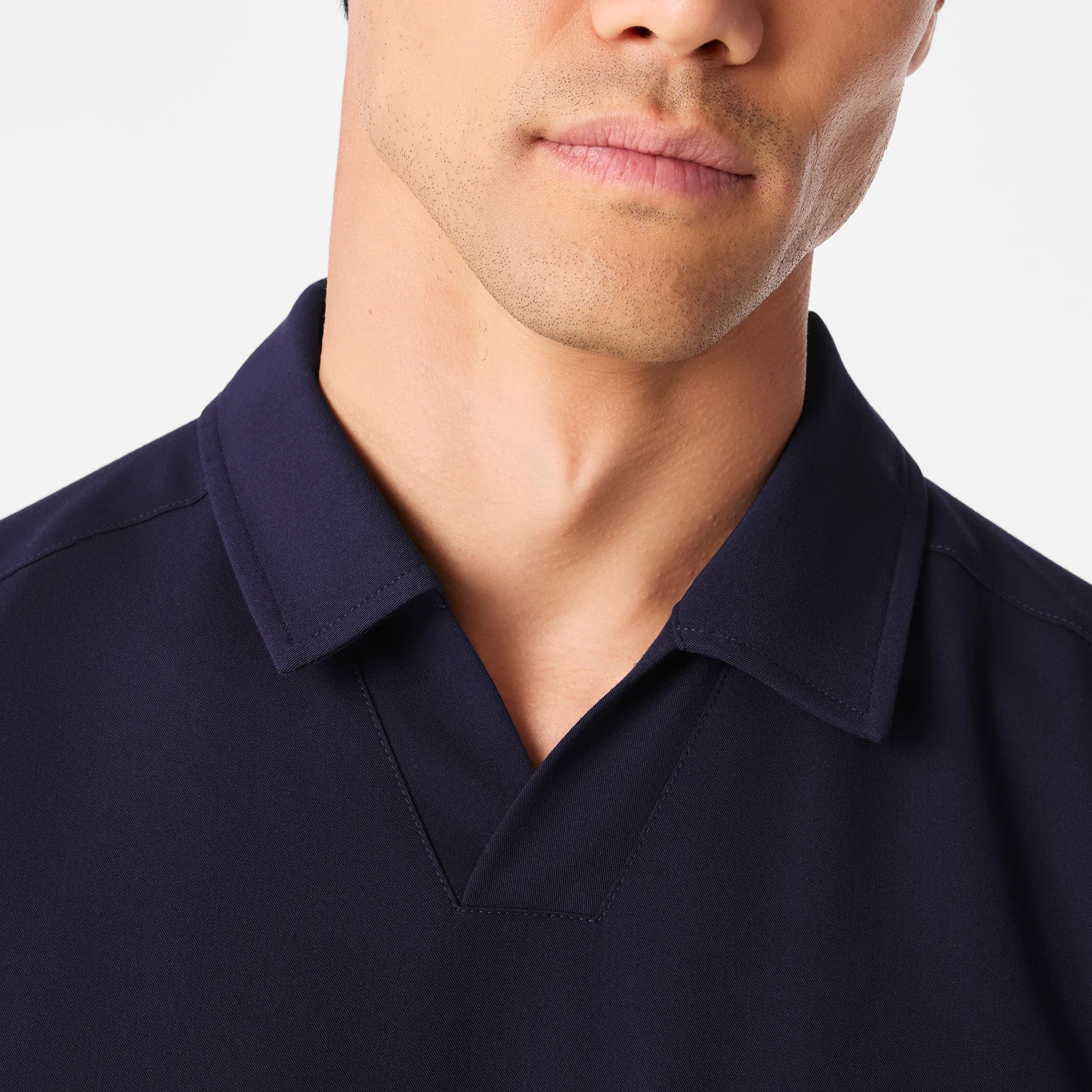 men's Navy Arad Polo - Scrub Top - Image 5