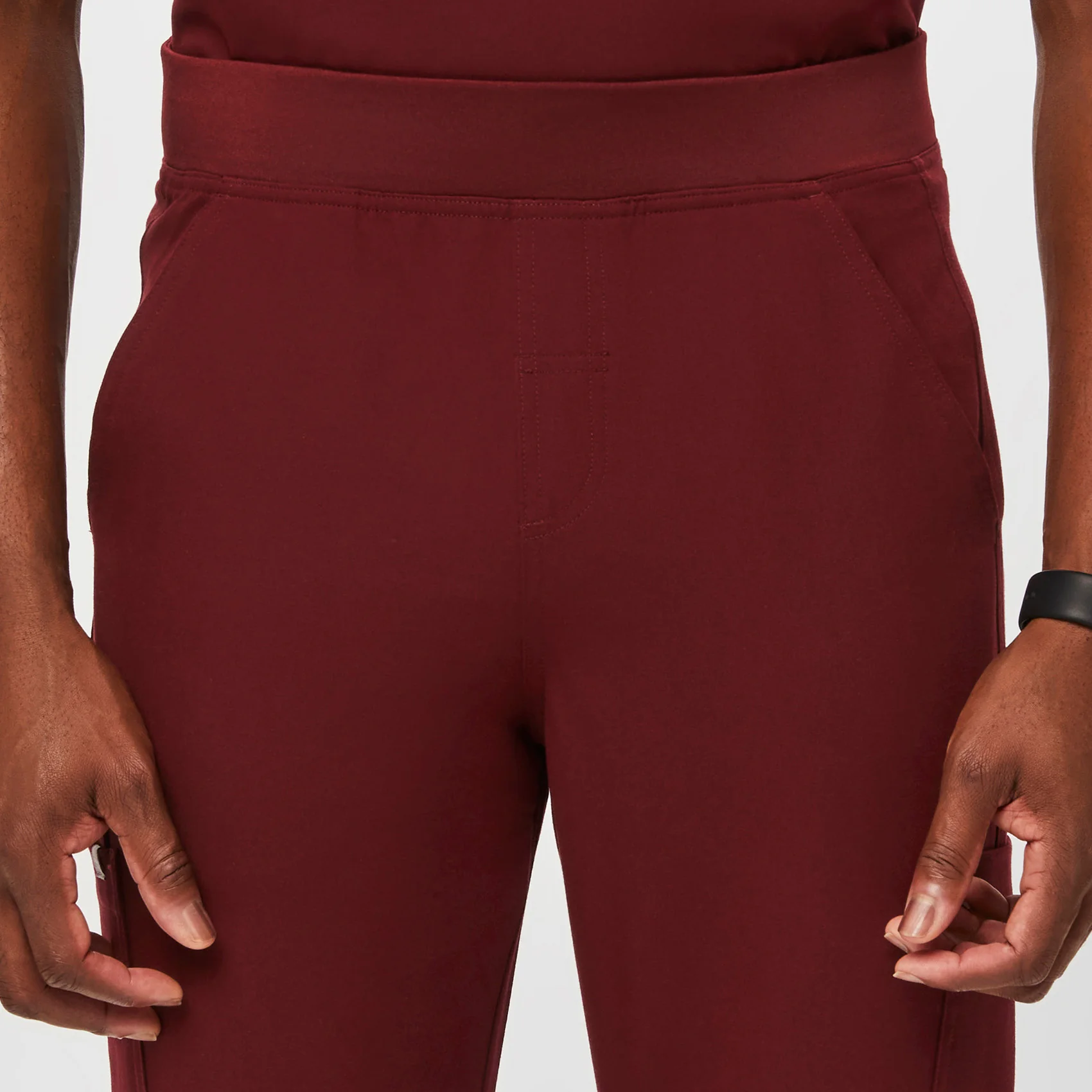Men's Burgundy Axim™ - Cargo Scrub Pants - Image 5