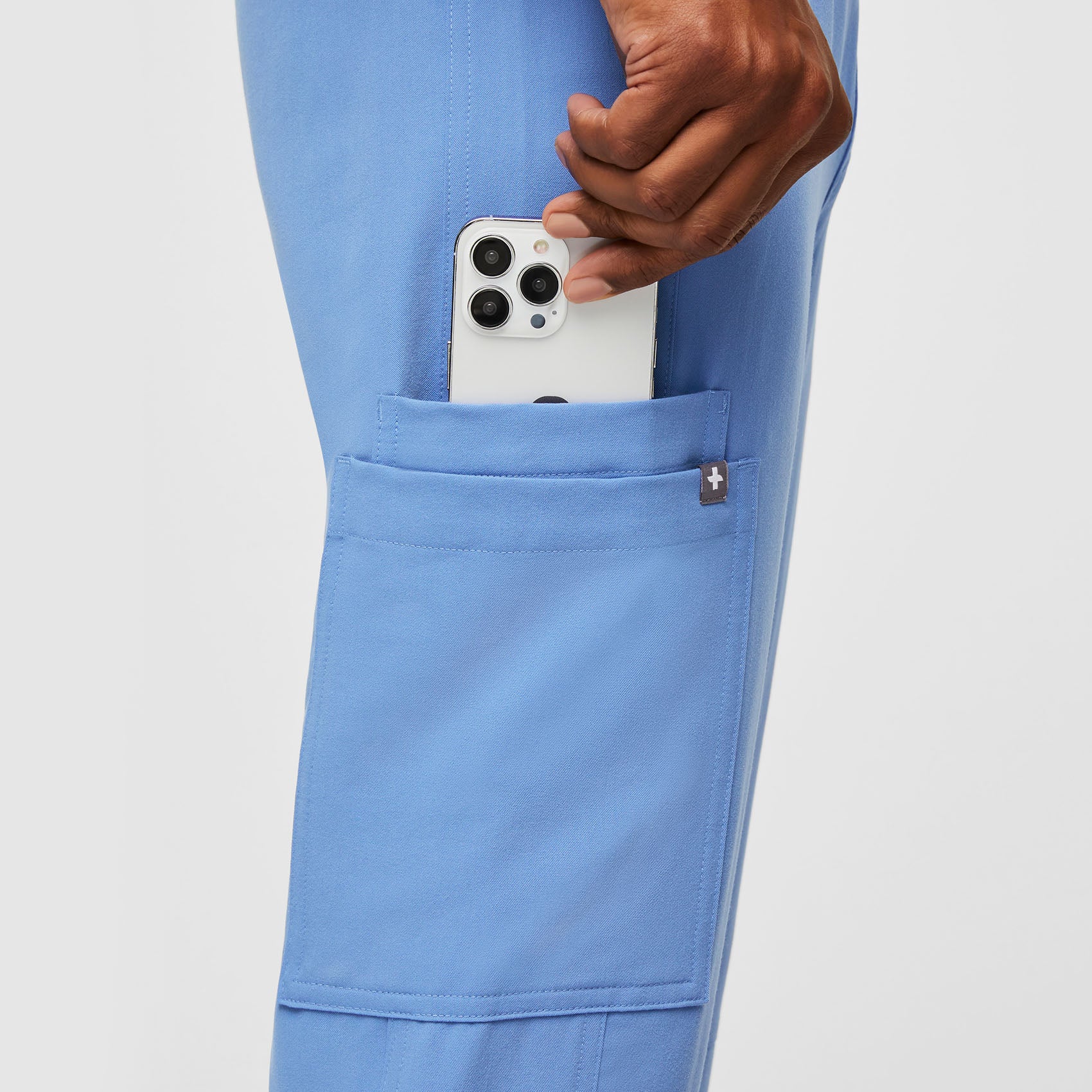 Men's Ceil Blue Axim™ - Cargo Scrub Pants - Image 6