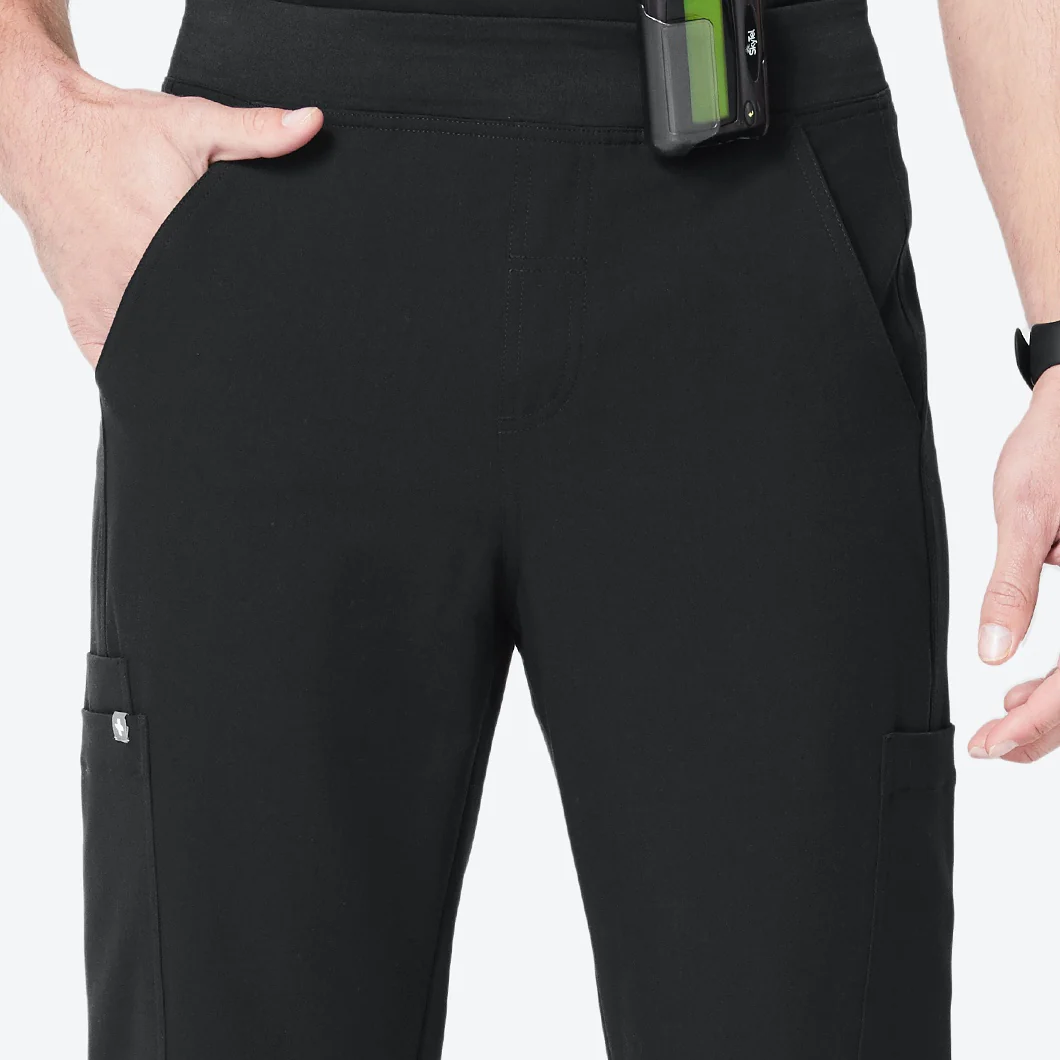 Men's Black Axim™ - Short Cargo Scrub Pants - Image 10