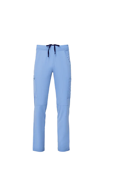 Men's Ceil Blue Axim⢠- Short Cargo Scrub Pants - Image 13