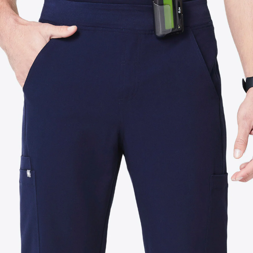 Men's Navy Axim™ - Short Cargo Scrub Pants - Image 13