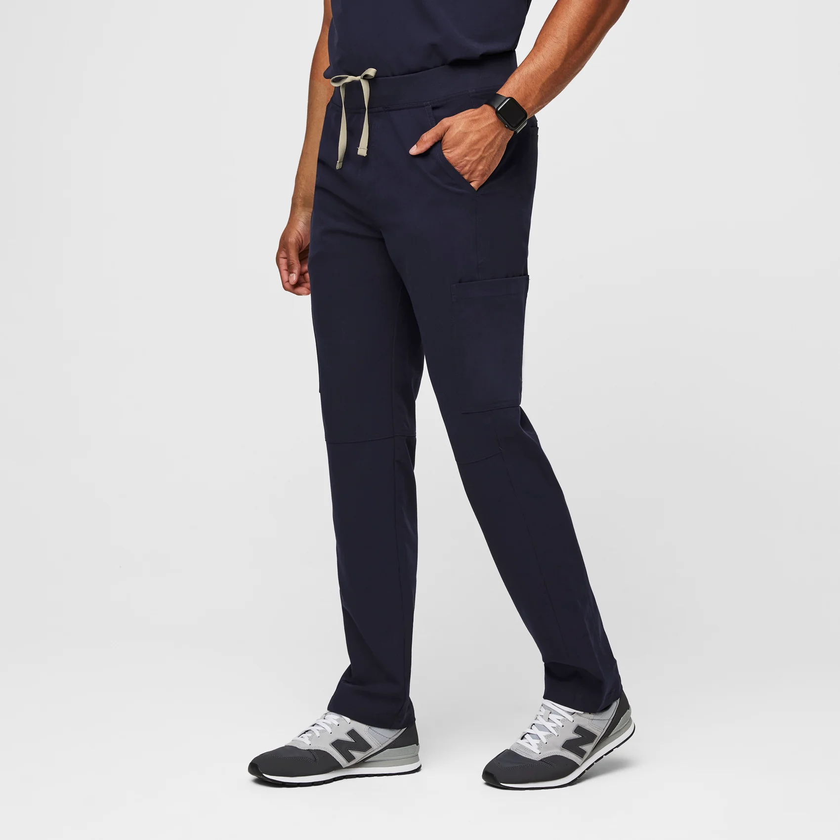 Men's Navy Axim™ - Short Cargo Scrub Pants - Image 3
