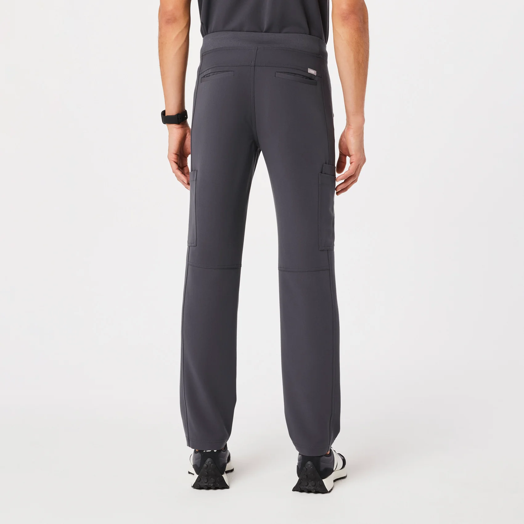 men's Charcoal Axim™ - Short Cargo Scrub Pants (3XL - 6XL) - Image 4