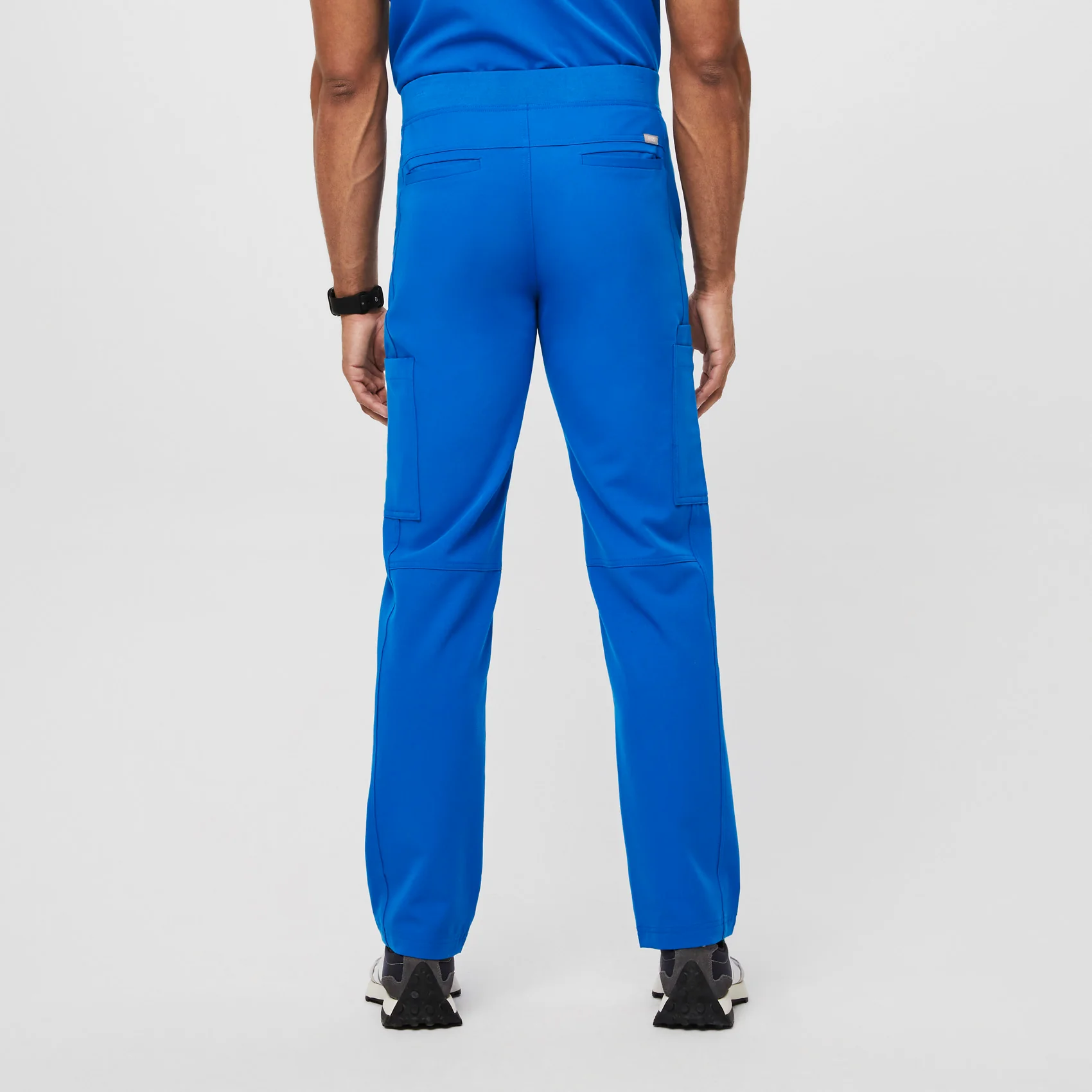 men's Royal Blue Axim™ - Short Cargo Scrub Pants (3XL - 6XL) - Image 4