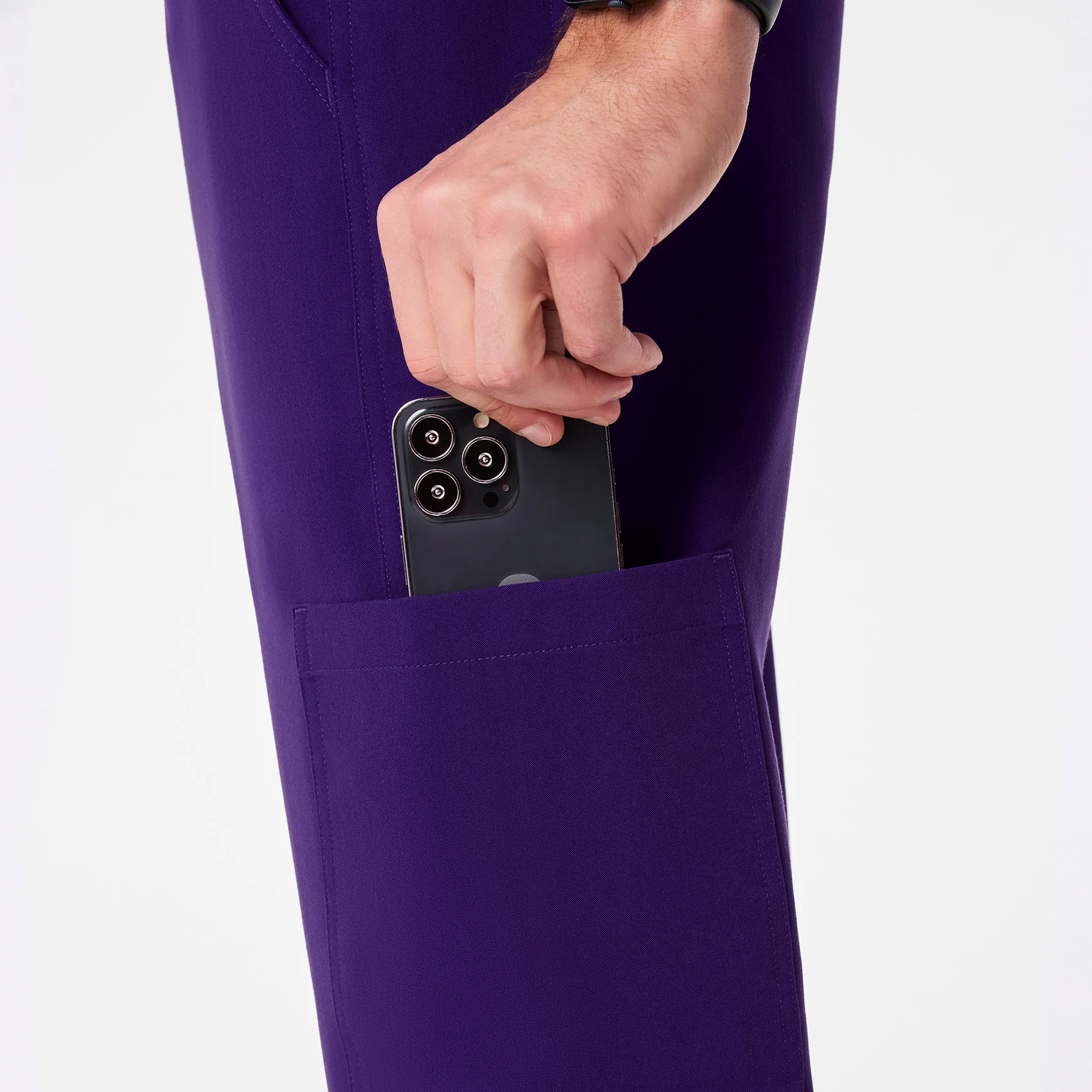 men's Purple Pulse Axim - Short Cargo Scrub Pant™ - Image 7