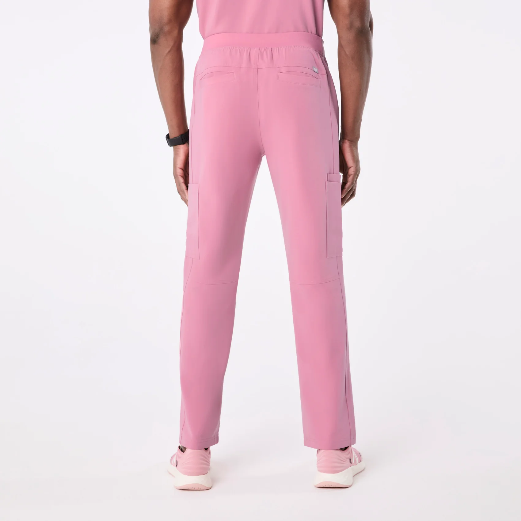 men's Chalk Pink Axim - Cargo Scrub Pant™ - Image 4
