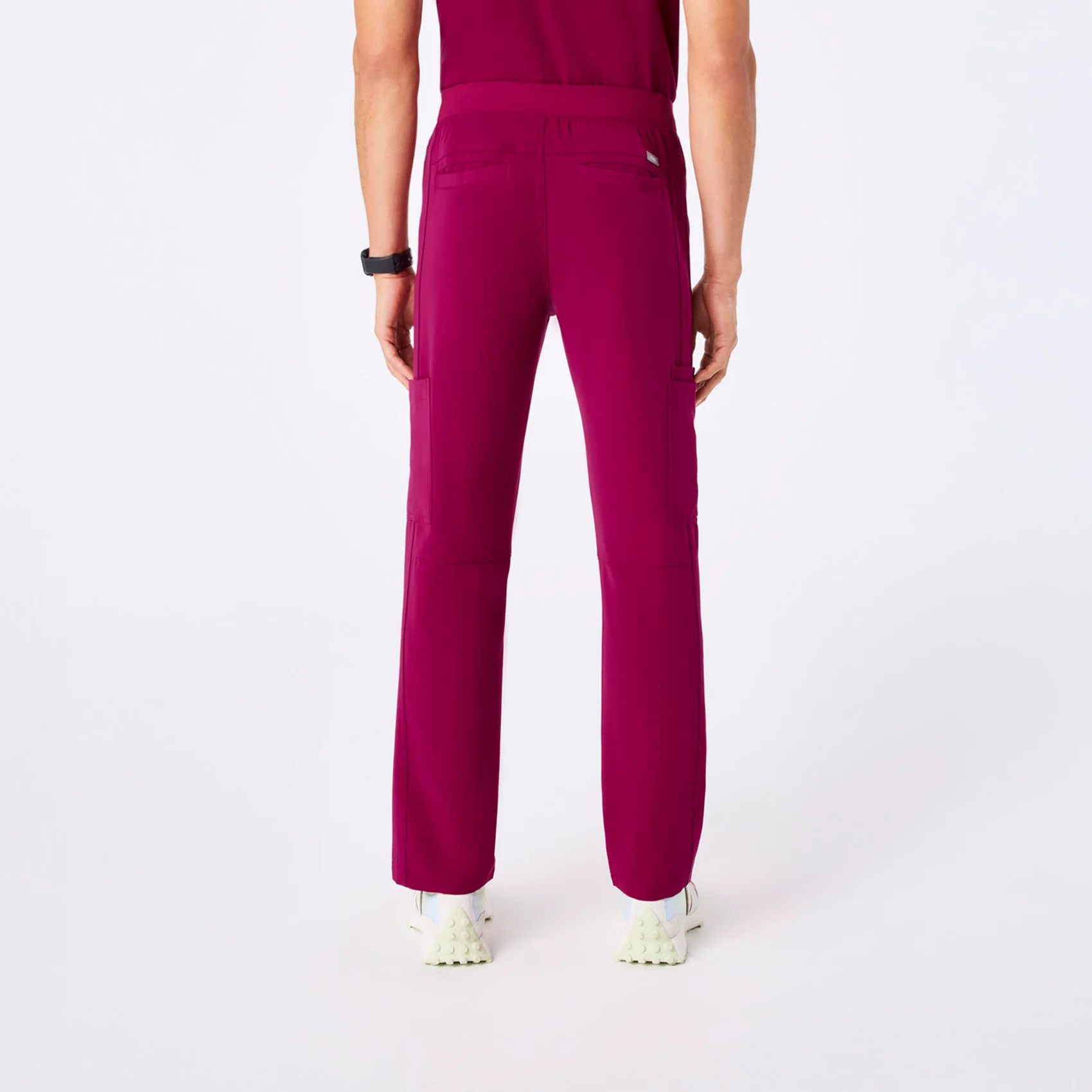 men's Dark Magenta Axim - Cargo Scrub Pant™ - Image 4