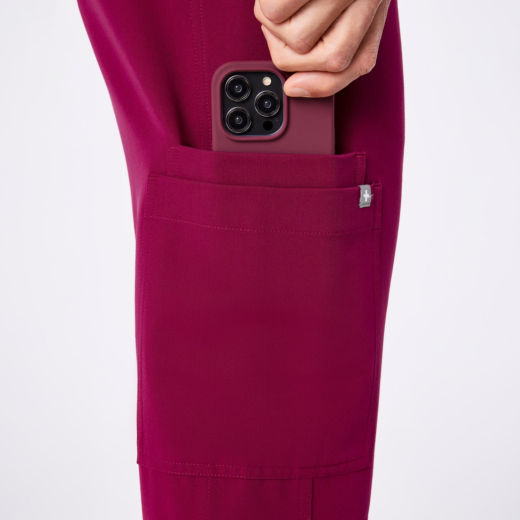 men's Dark Magenta Axim - Cargo Scrub Pant™ - Image 6