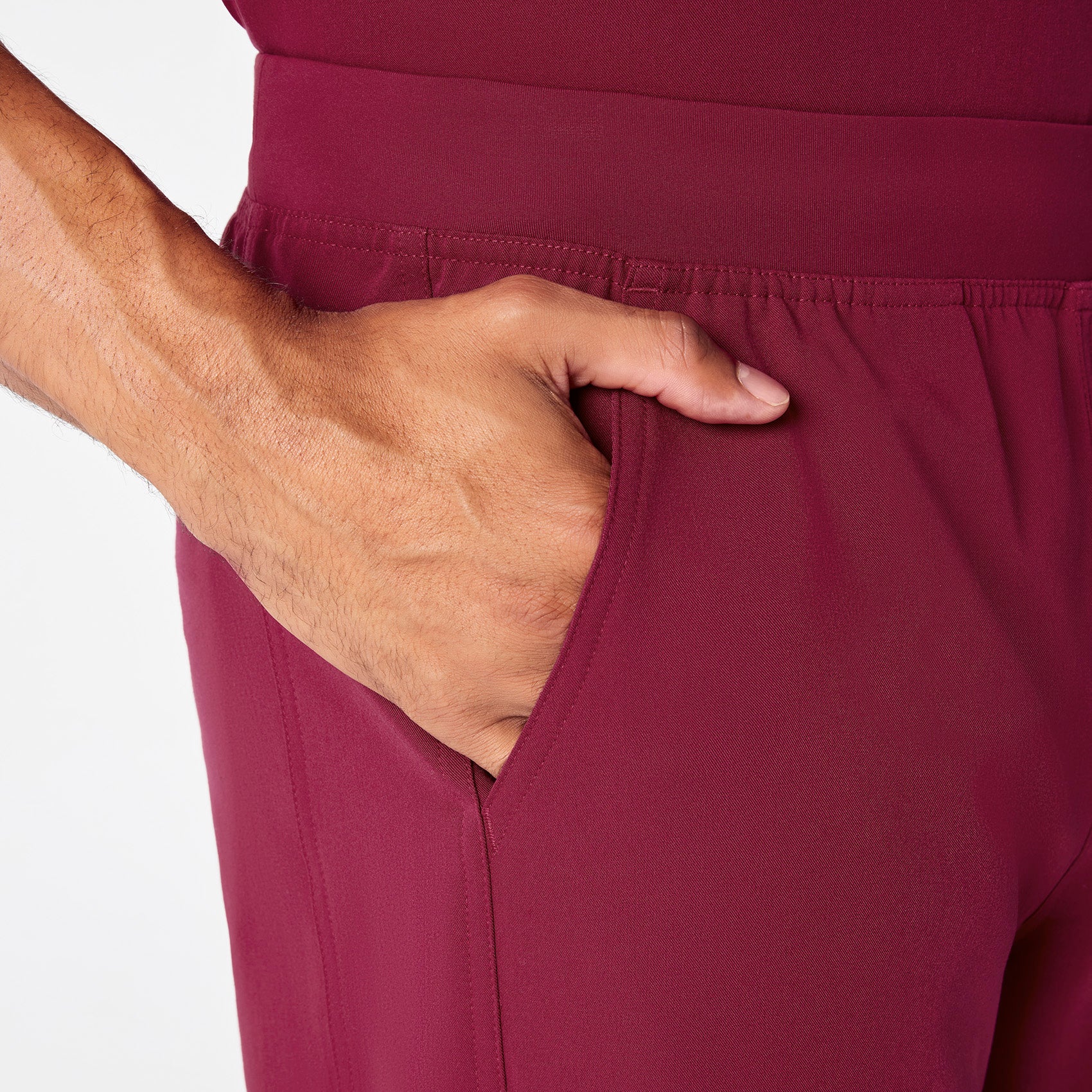 men's Deep Cranberry Axim - Cargo Scrub Pant™ - Image 5