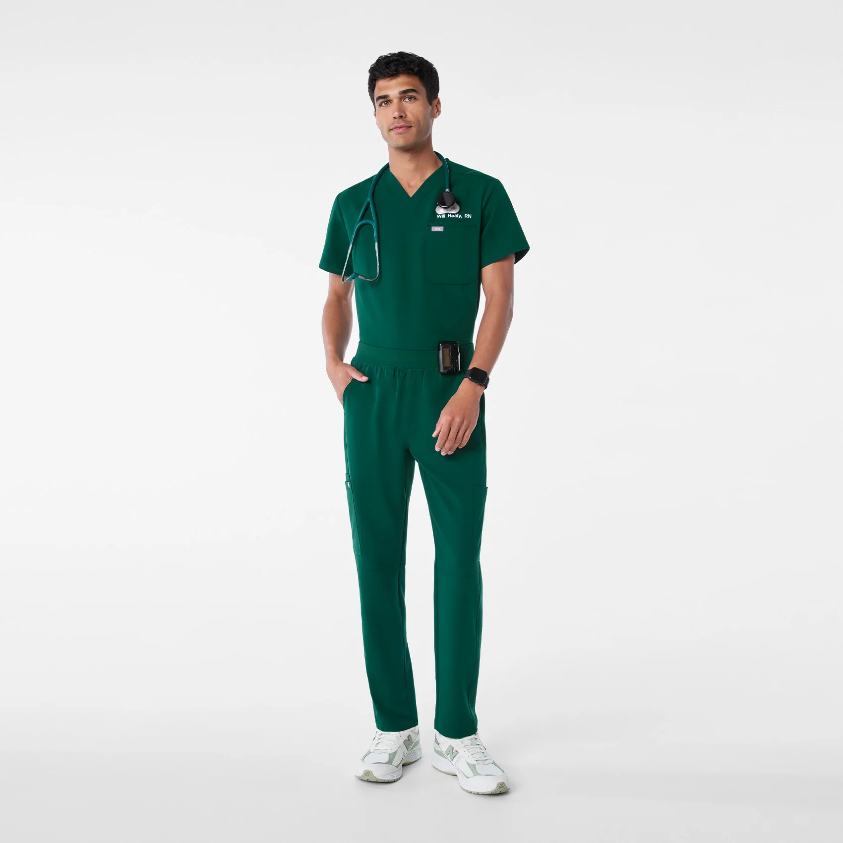 men's Forest Green Axim - Cargo Scrub Pant⢠- Image 2