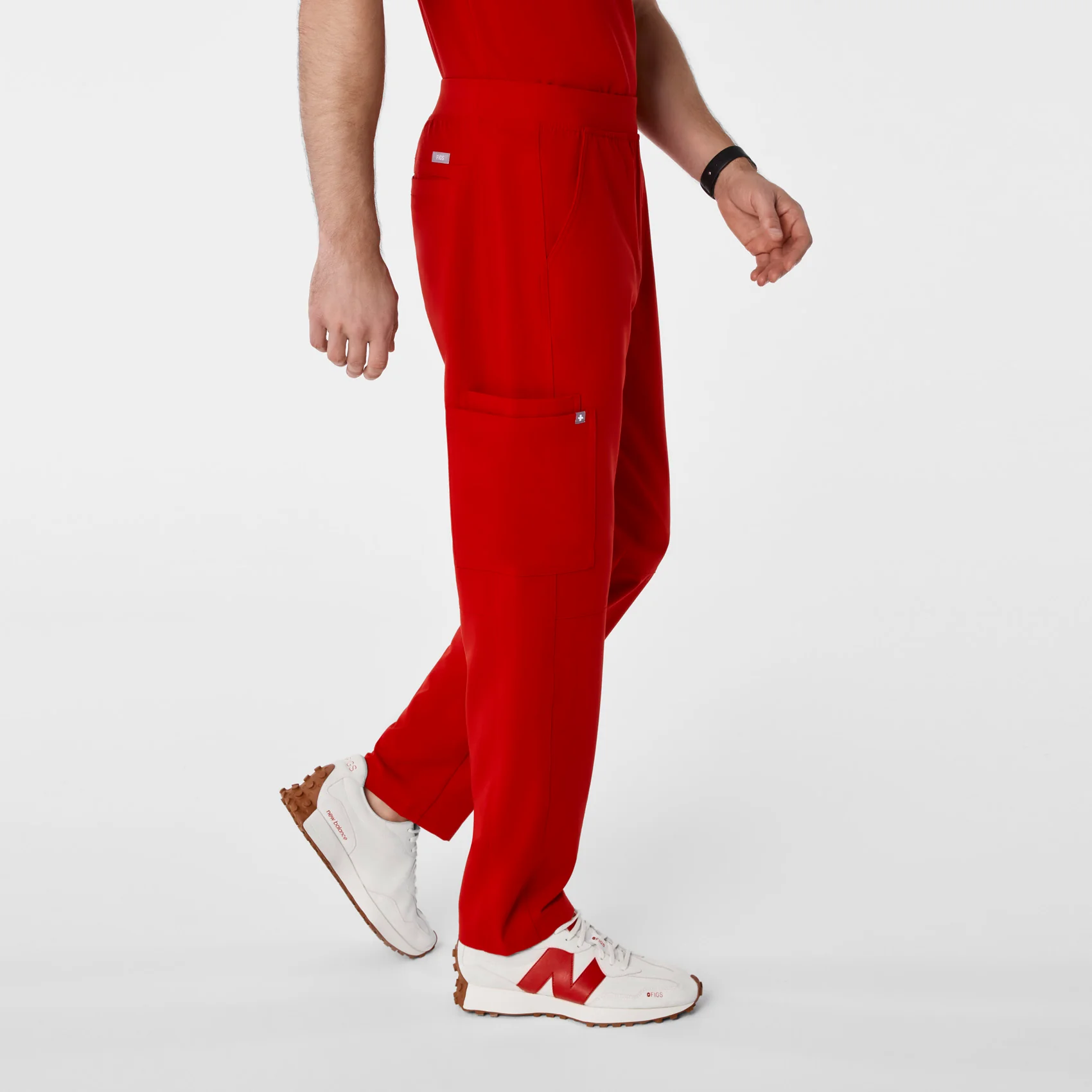 men's Winning Red Axim - Cargo Scrub Pant™ - Image 3