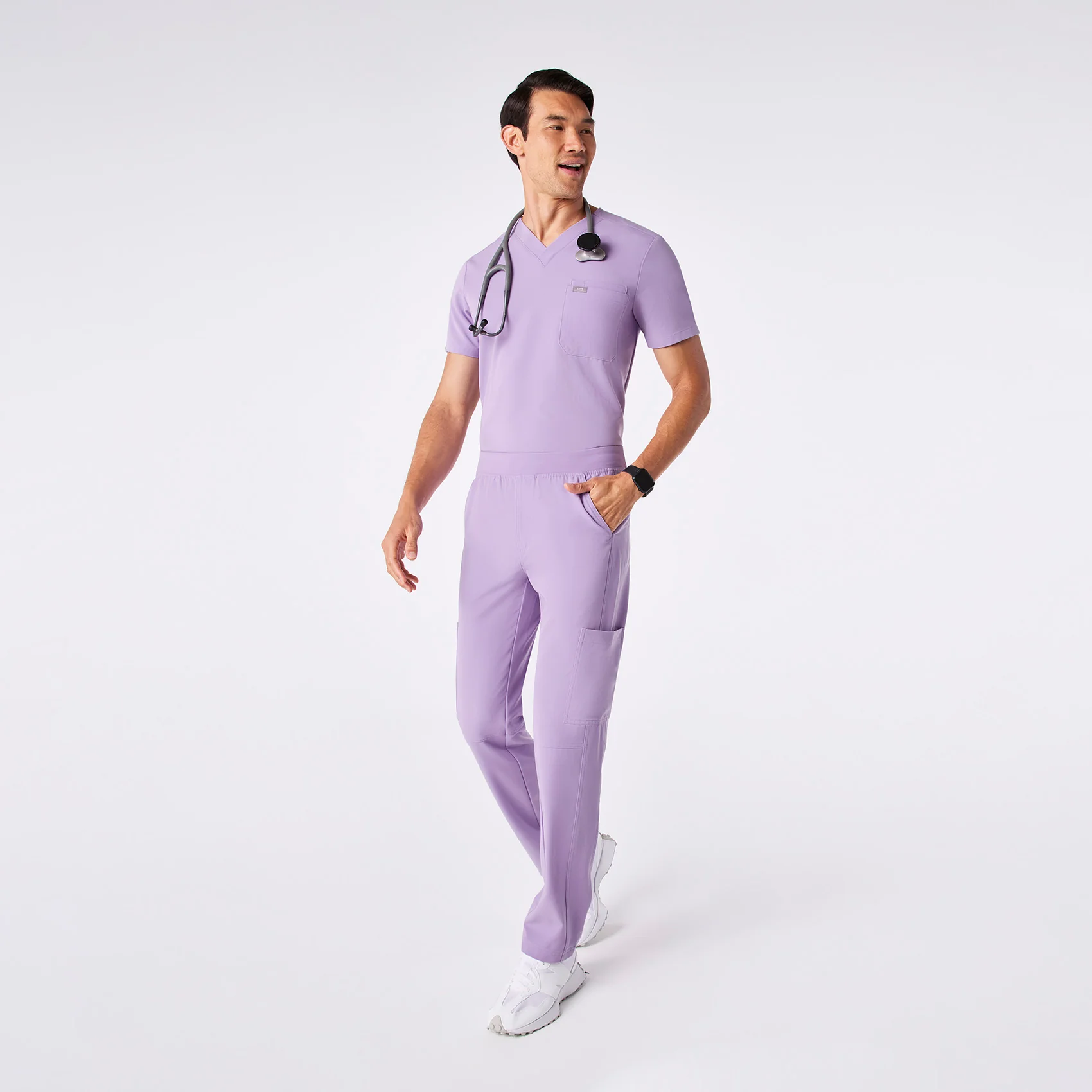 men's Lavender Dew Axim - Cargo Scrub Pant™ - Image 2