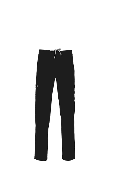 Men's Black Axim™ - Tall Cargo Scrub Pants - Image 11
