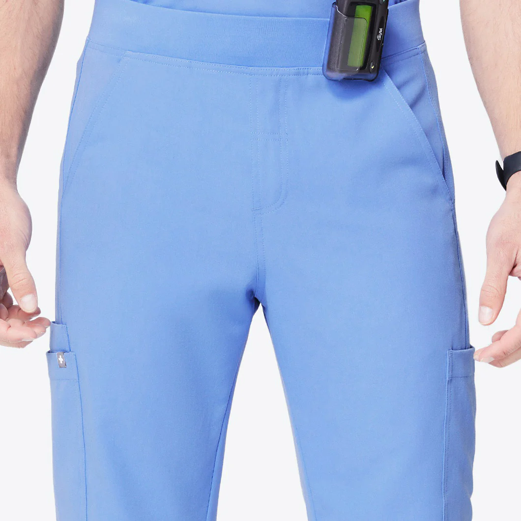 Men's Ceil Blue Axim™ - Tall Cargo Scrub Pants - Image 12