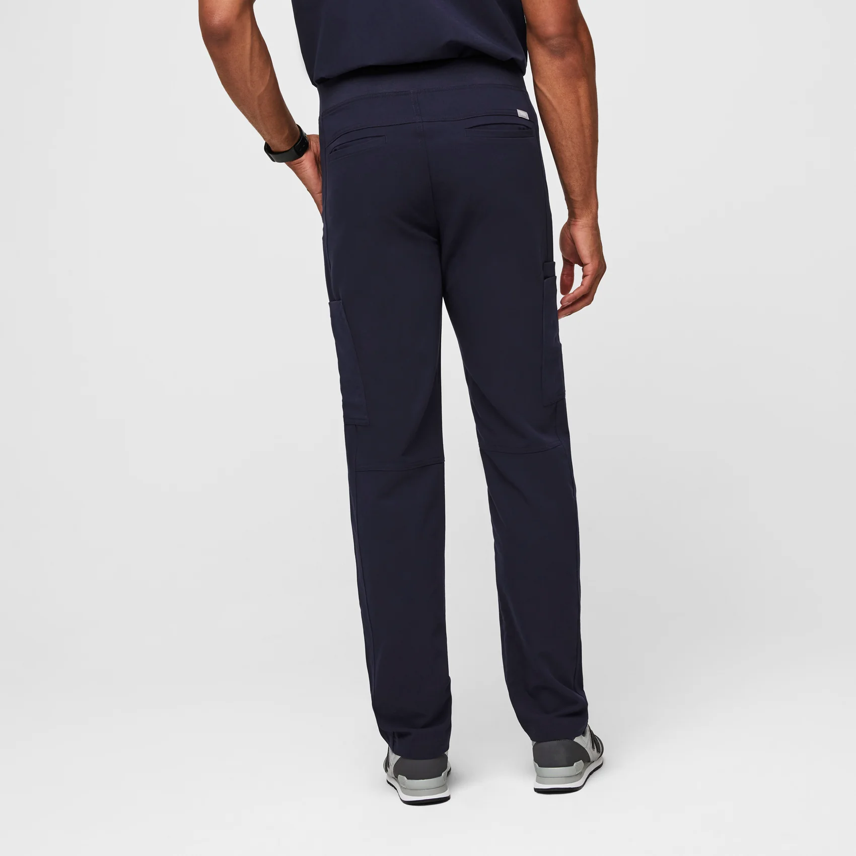 Men's Navy Axim™ - Tall Cargo Scrub Pants - Image 4