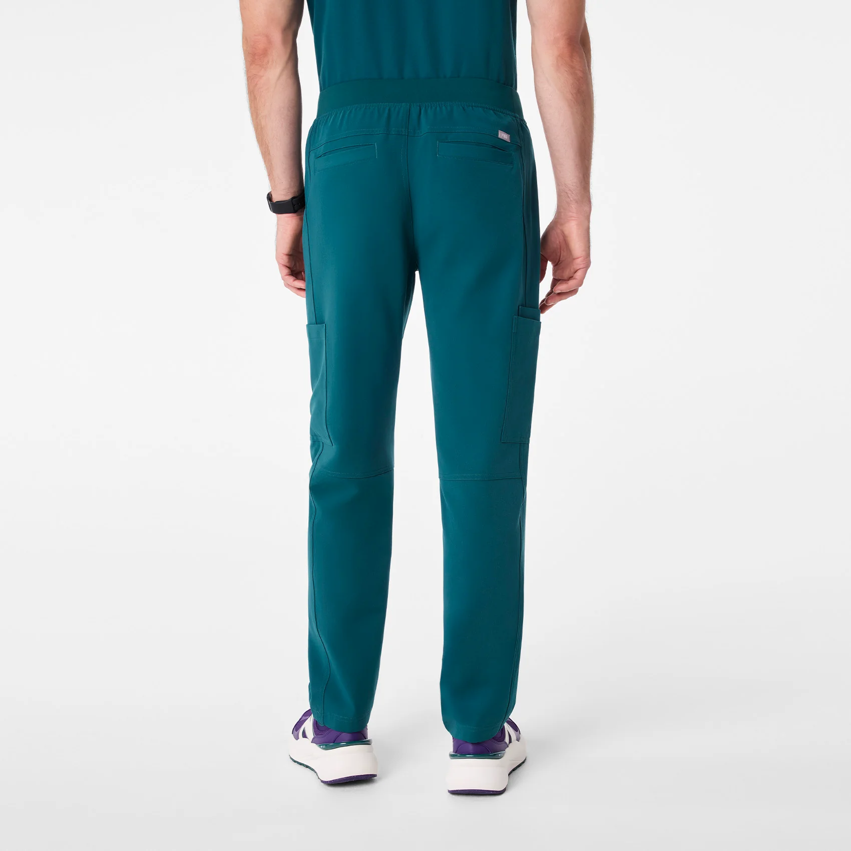 men's Caribbean Blue Axim - Tall Cargo Scrub Pant™ - Image 4