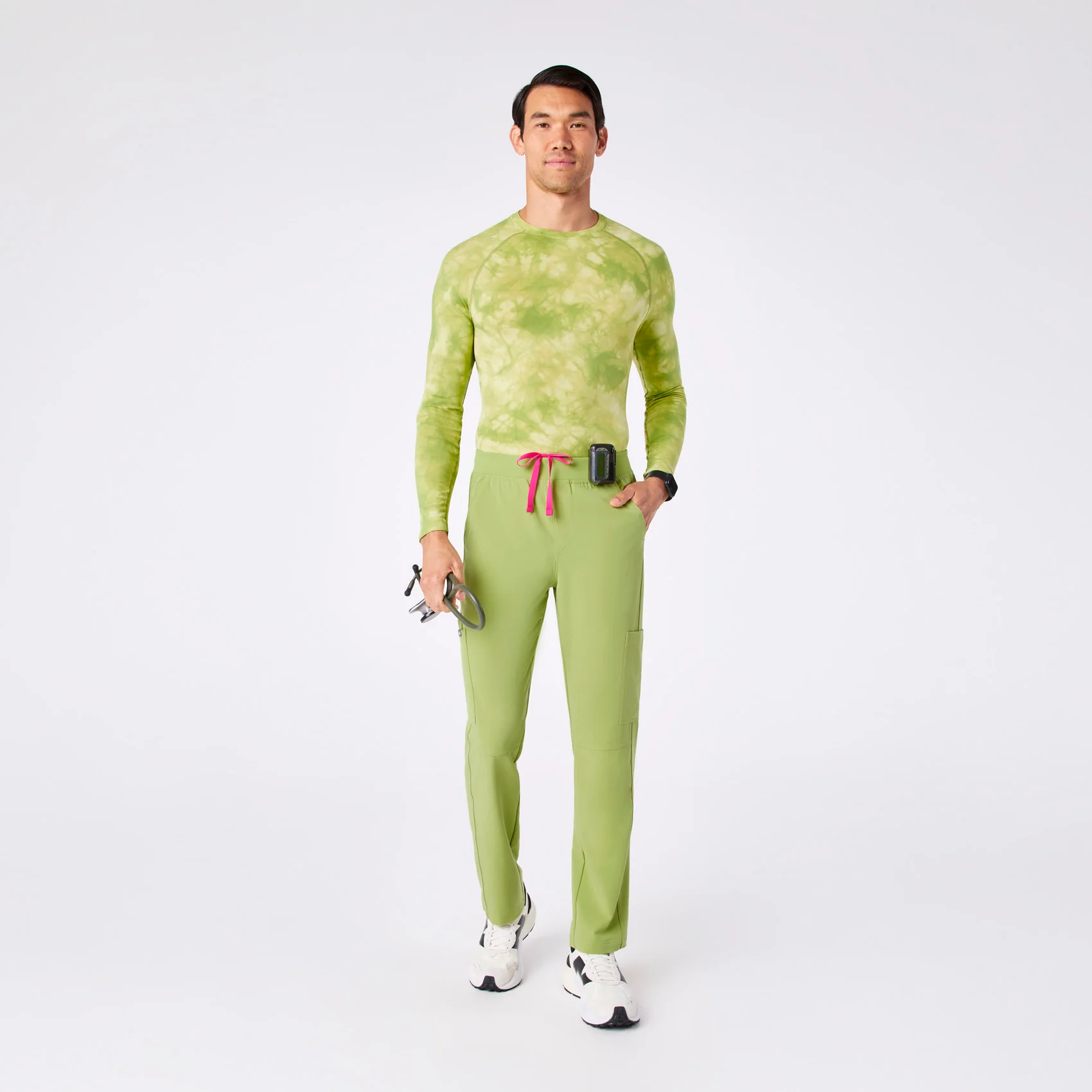 men's Matcha  Axim - Tall Cargo Scrub Pant™ - Image 2