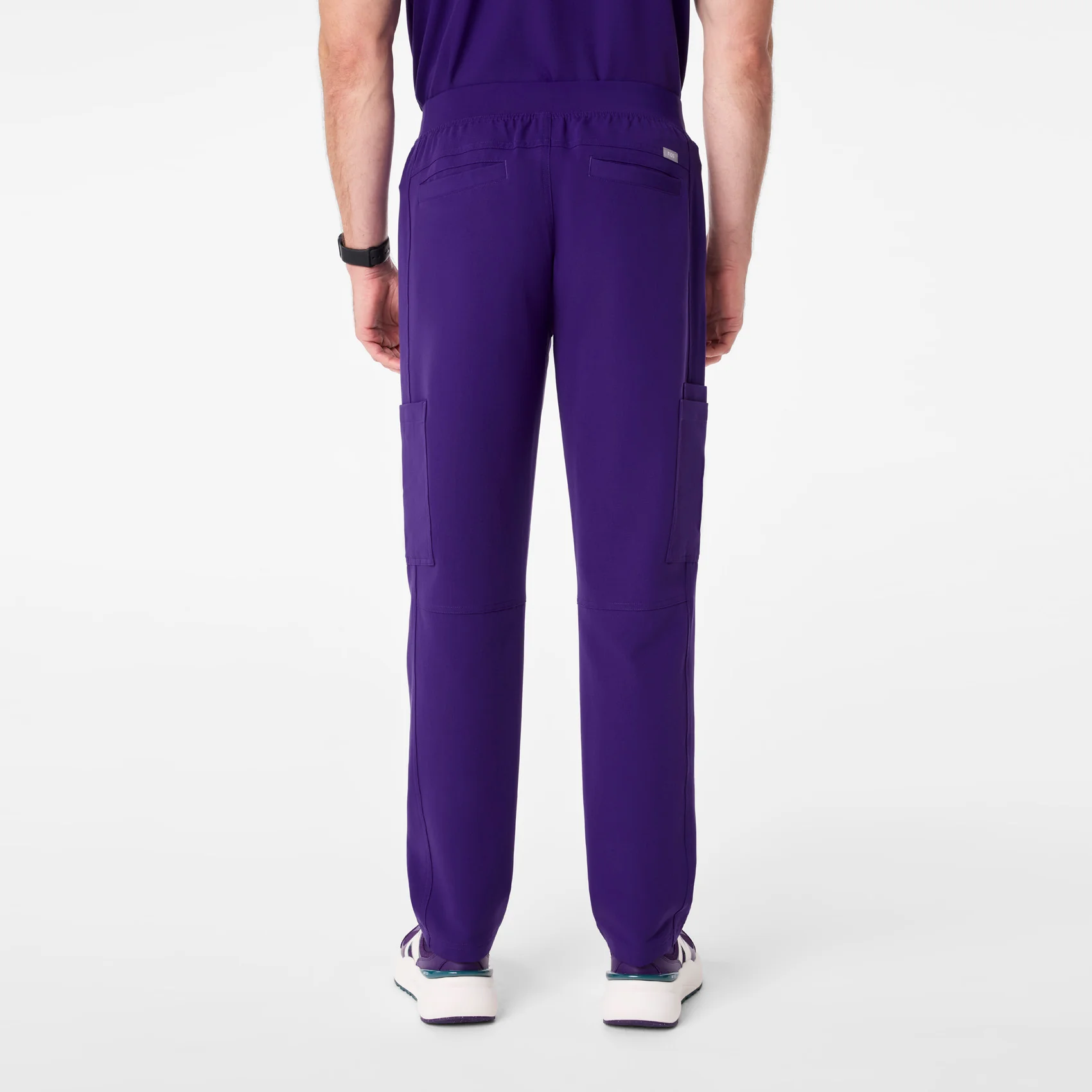 men's Purple Pulse Axim - Tall Cargo Scrub Pant™ - Image 4