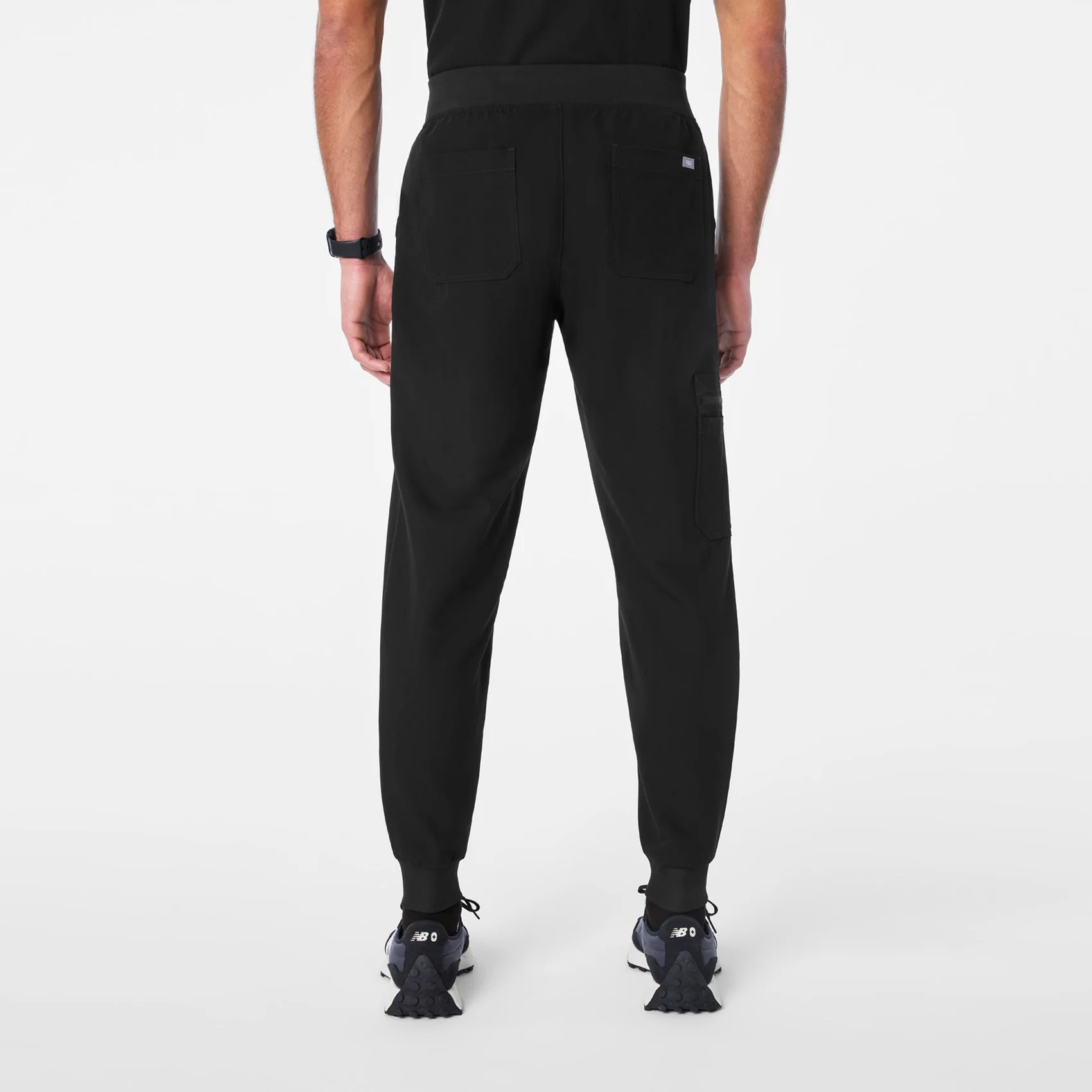 men's Black Brey Jogger - Scrub Pant - Image 4