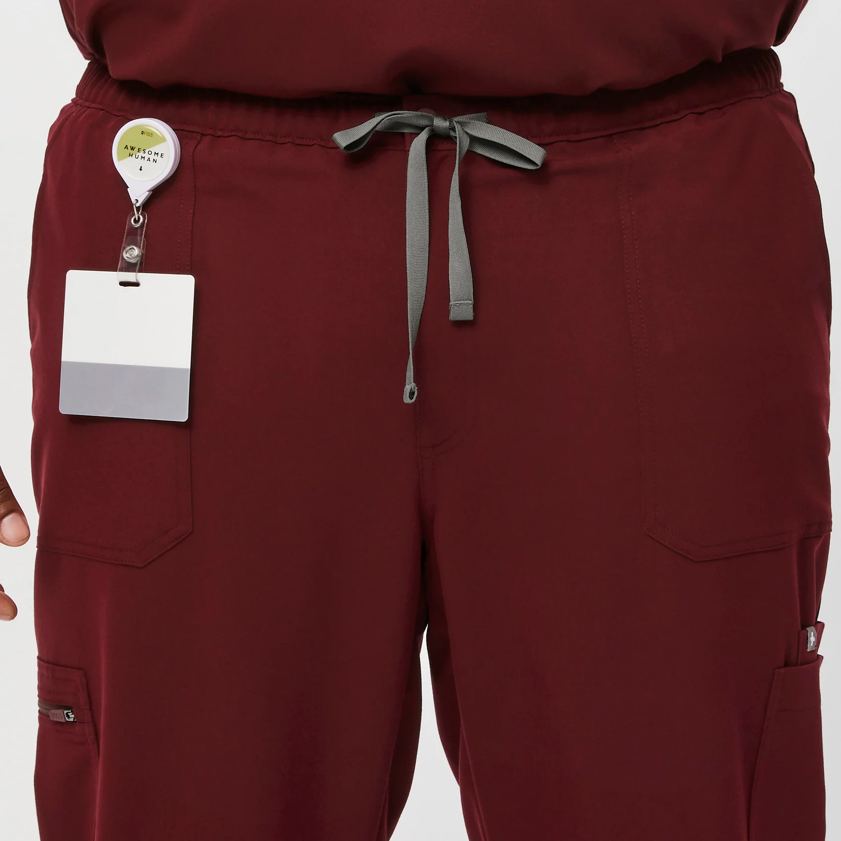 men's Burgundy Cairo™- Cargo Scrub Pants (3XL - 6XL) - Image 5