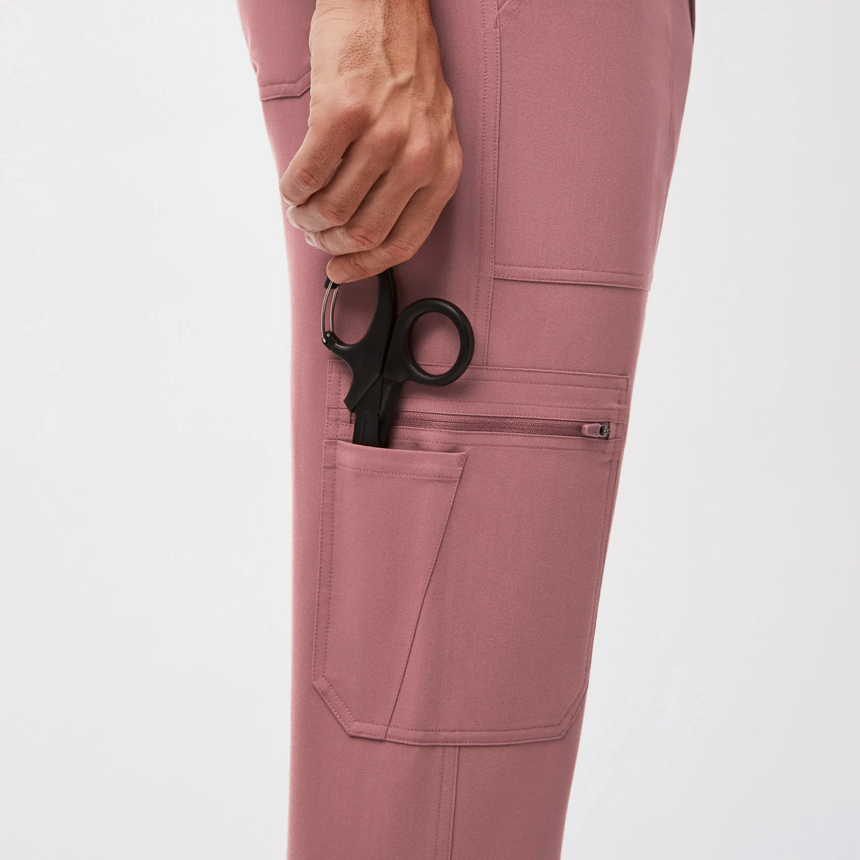 men's Mauve Cairo™- Cargo Scrub Pants (3XL - 6XL) - Image 6