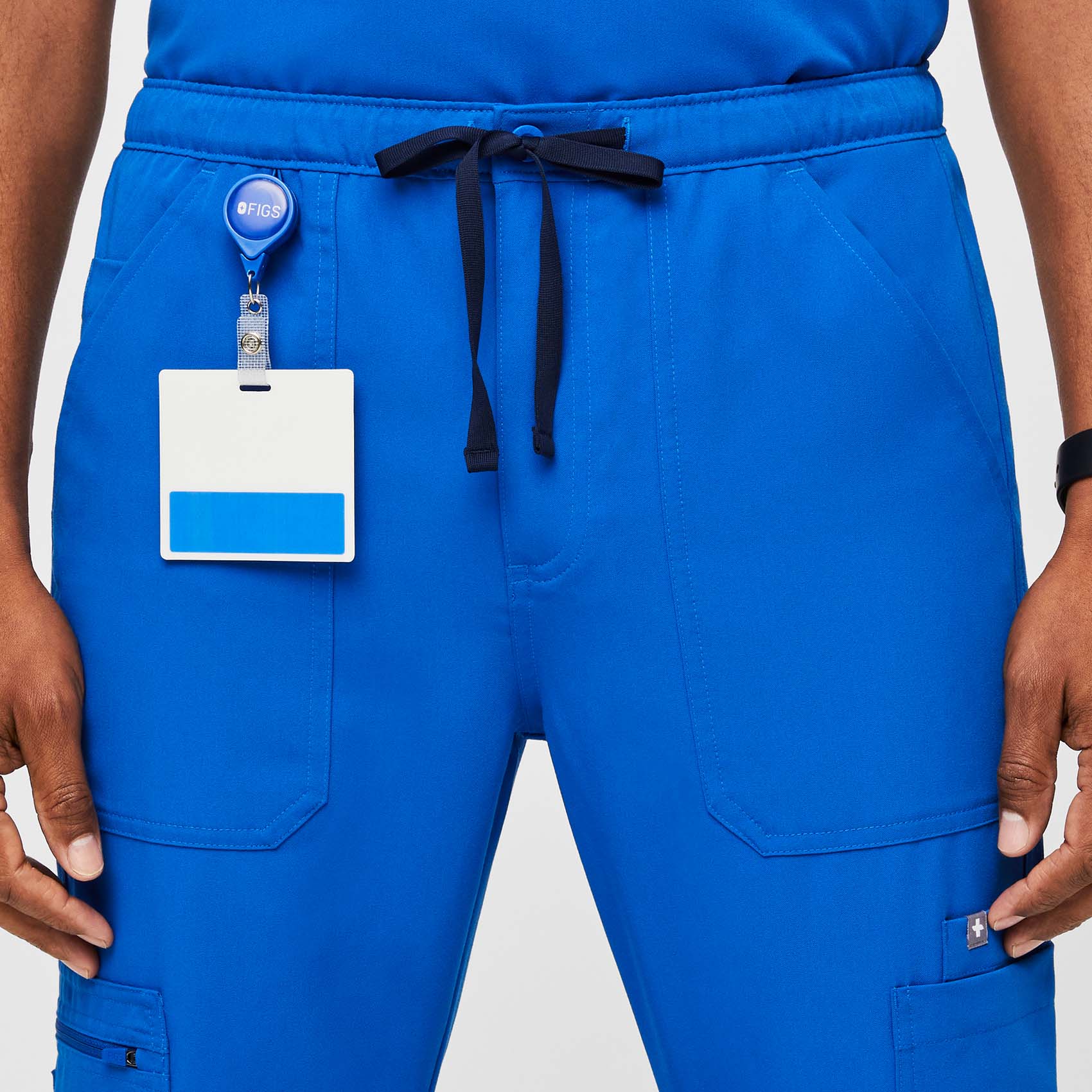 Men's Royal Blue Cairo™ - Tall Cargo Scrub Pants - Image 5