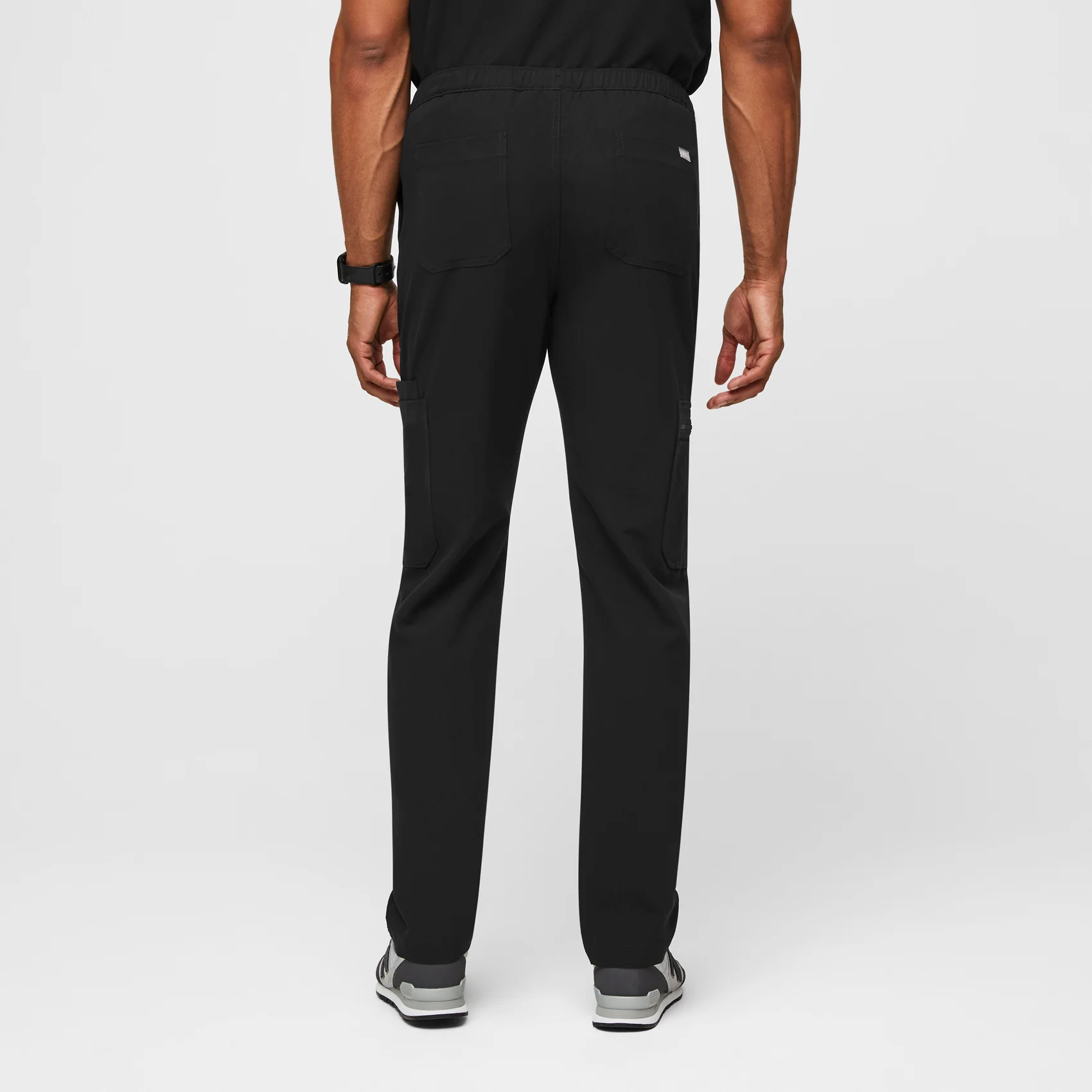Men's Black Cairo™ - Short Cargo Scrub Pants - Image 4