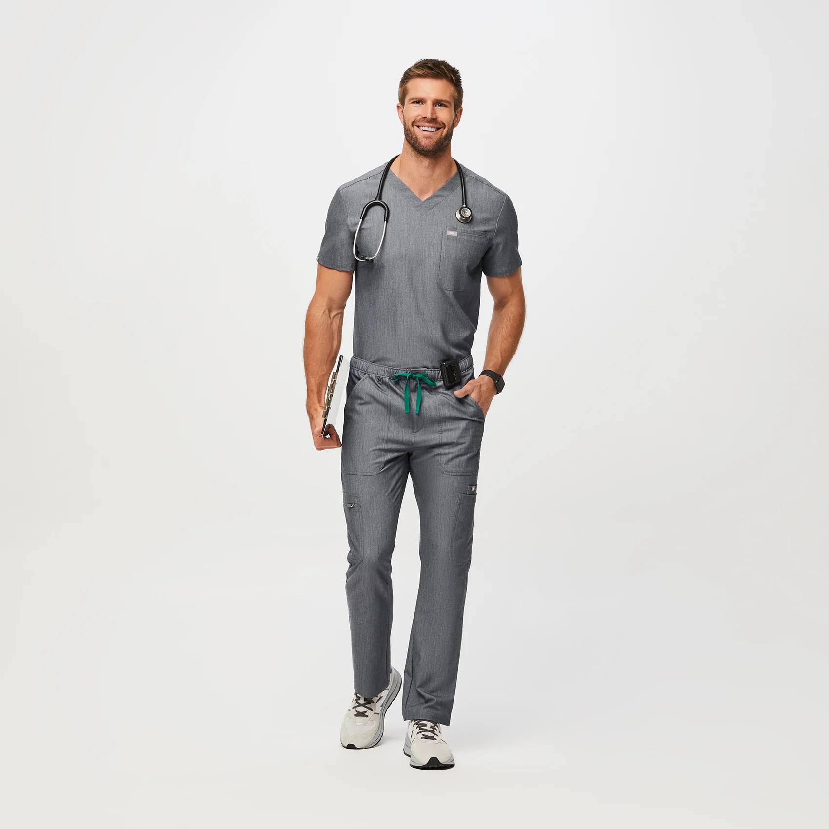 Men's Graphite Cairo™ - Short Cargo Scrub Pants - Image 2
