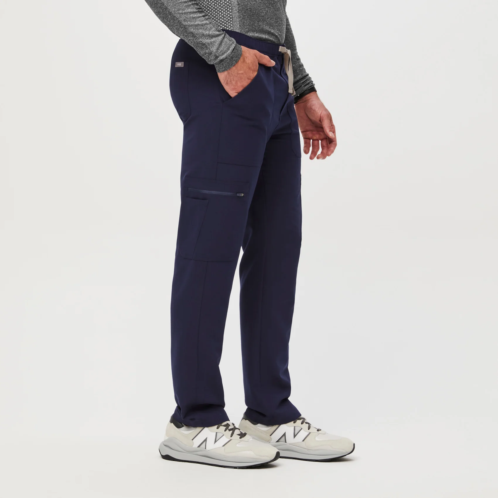 Men's Navy Cairo⢠- Short Cargo Scrub Pants - Image 3