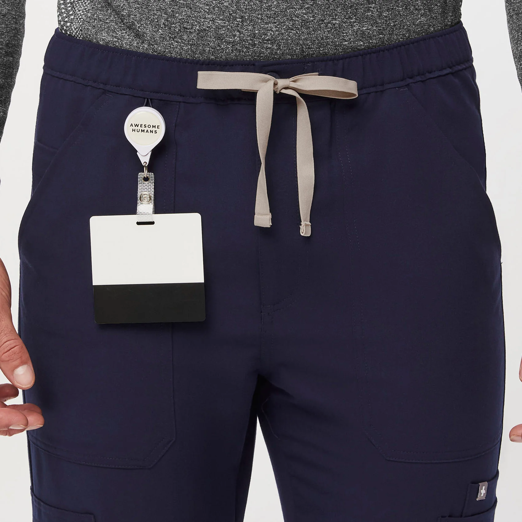 Men's Navy Cairo⢠- Short Cargo Scrub Pants - Image 6