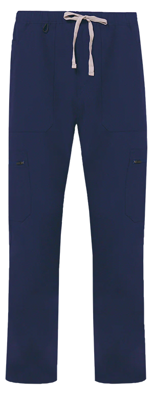 Men's Navy Cairo⢠- Short Cargo Scrub Pants - Image 8