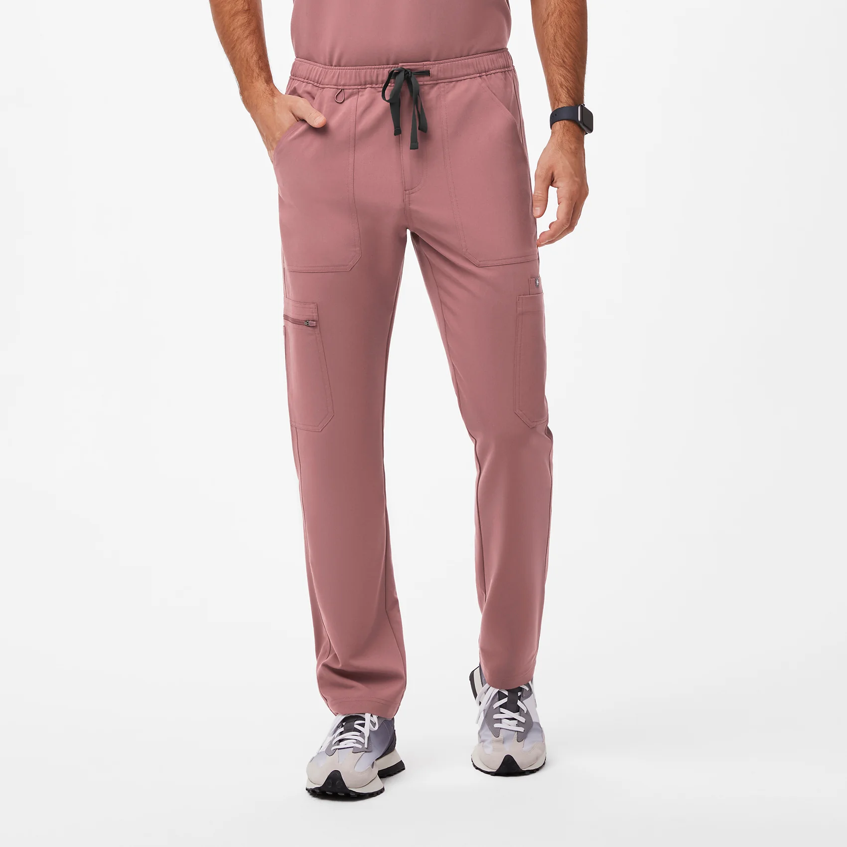 men's Mauve Cairo™ - Short Cargo Scrub Pants (3XL - 6XL)