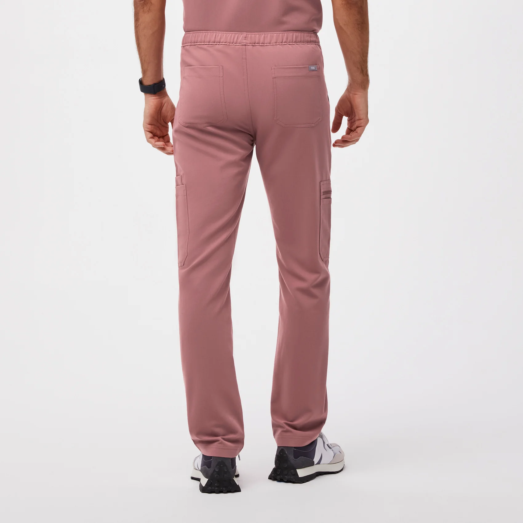 men's Mauve Cairo™ - Short Cargo Scrub Pants (3XL - 6XL) - Image 4